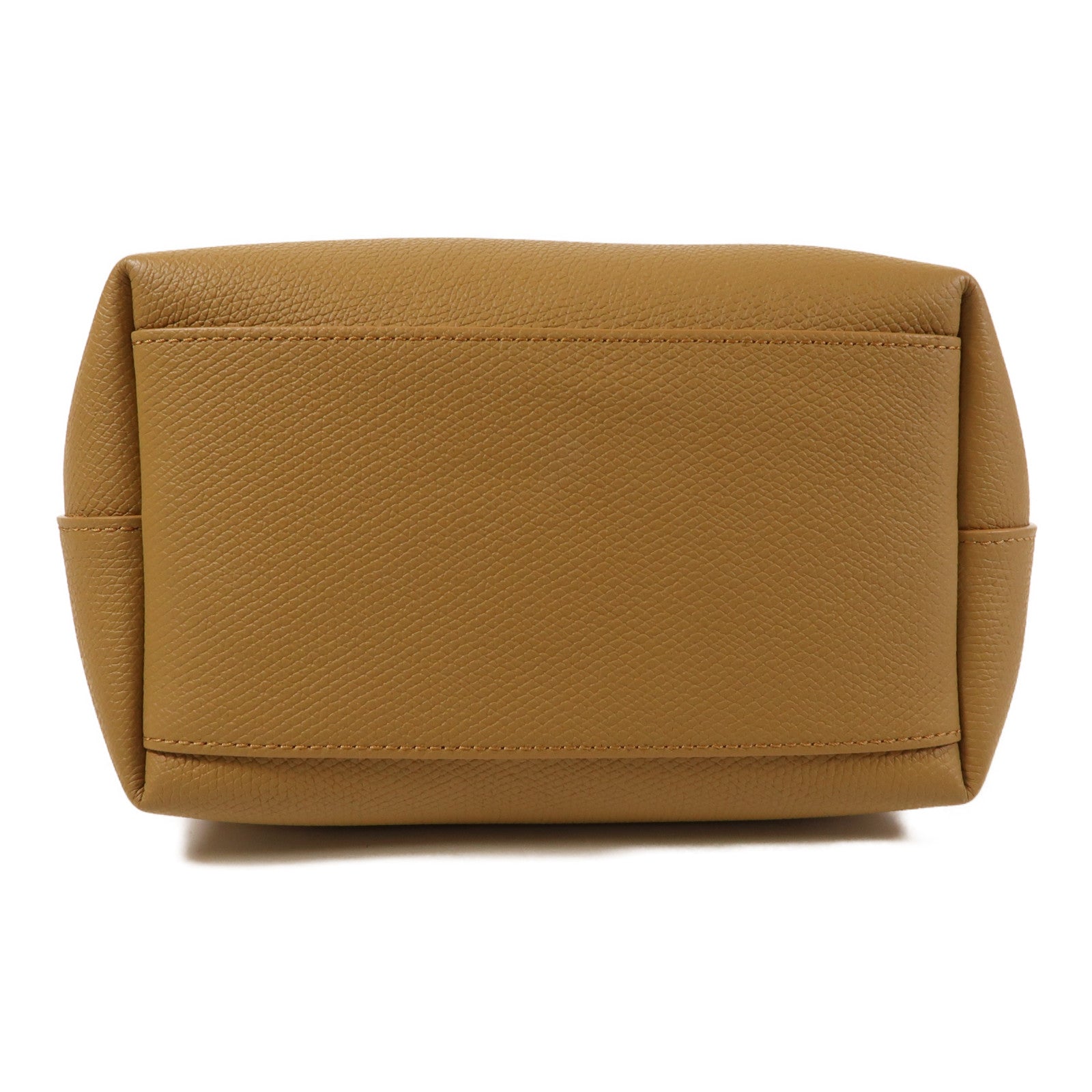 Longchamp 皮革Le Roseau S銀扣手挽肩背兩用袋
