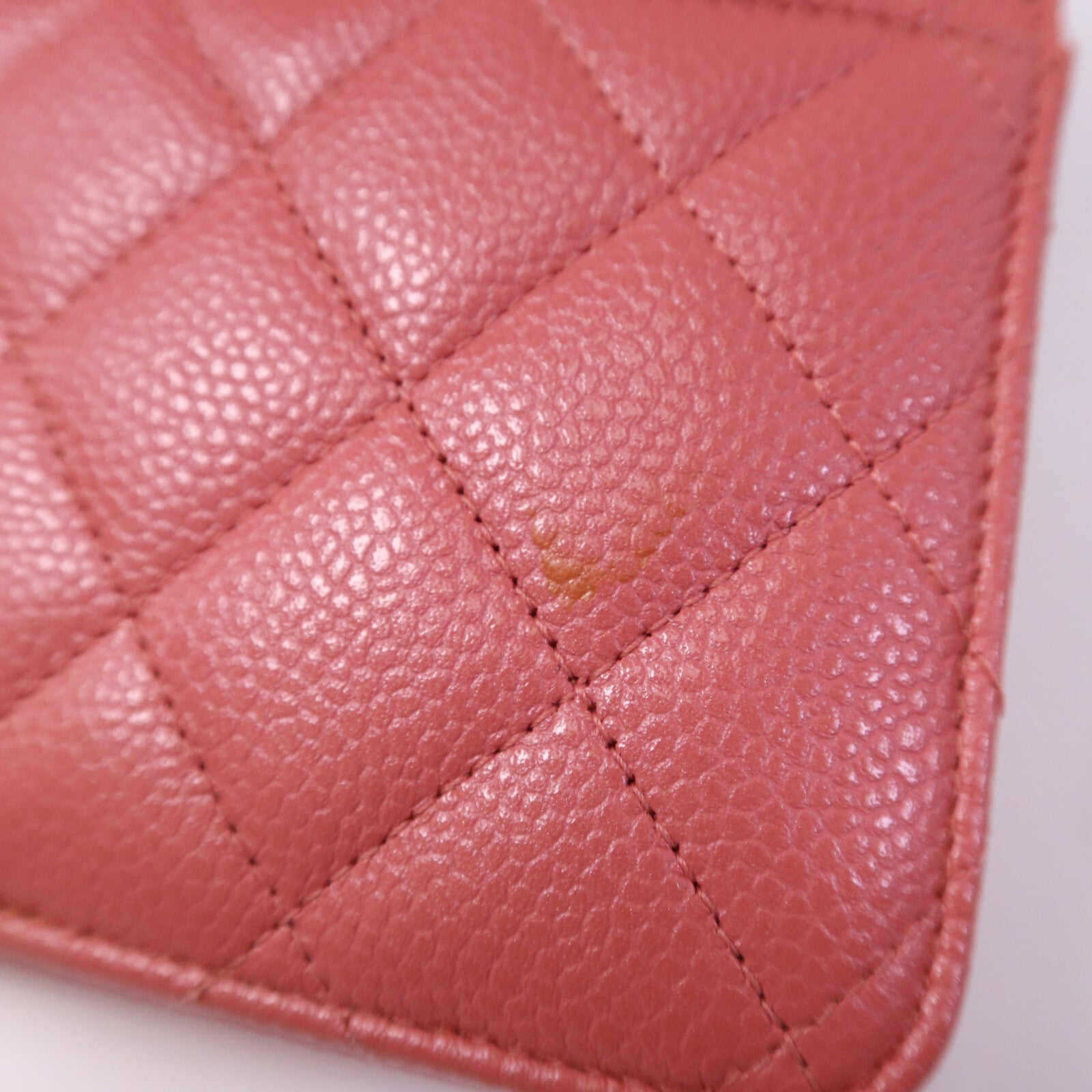 CHANEL 牛皮皮革WOC Wallet On Chain金扣鏈帶肩背袋