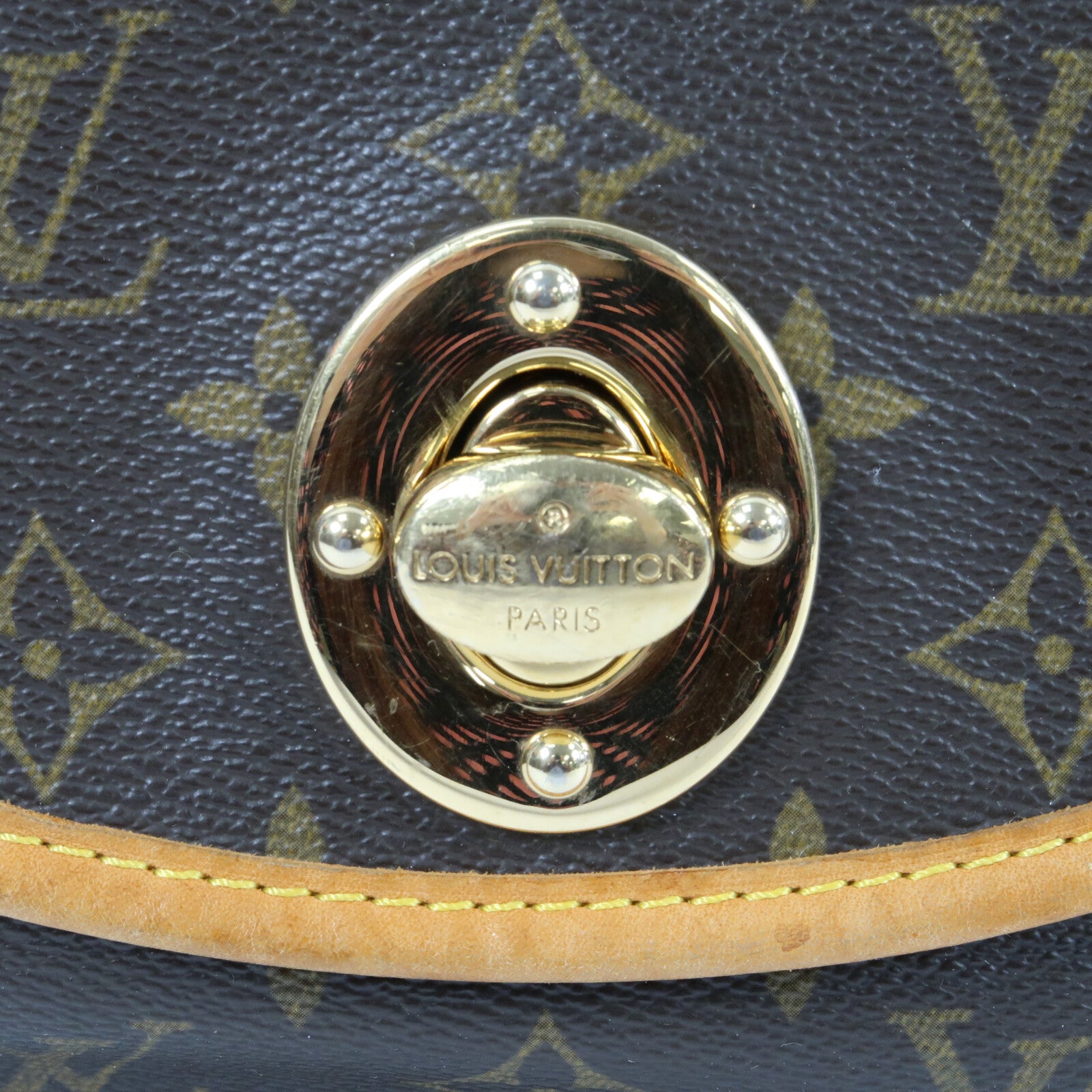 LOUIS VUITTON Monogram Tulum GM金扣肩背袋