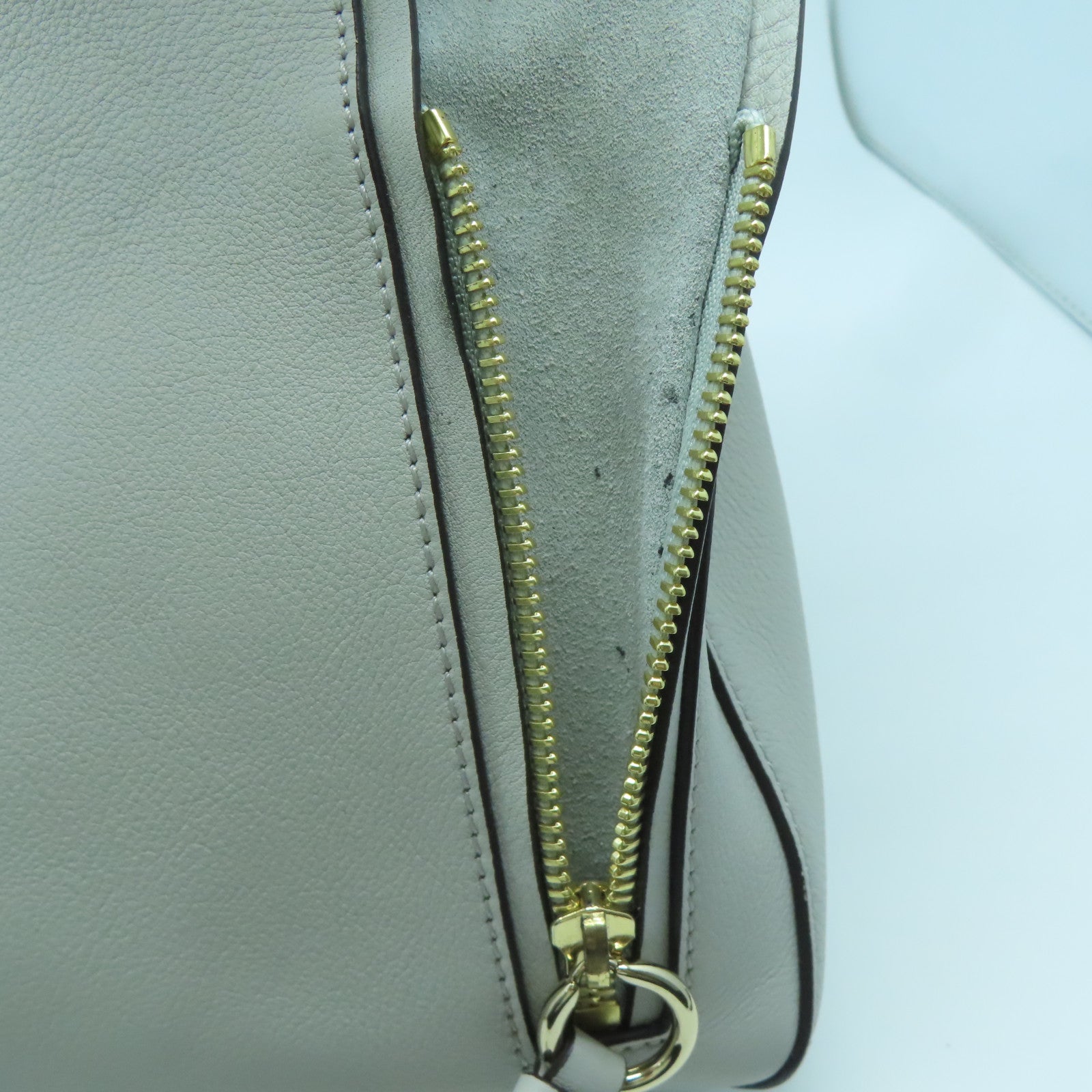 Chloe 【激減優惠】牛皮皮革2 Way Shoulder金扣手挽肩背兩用袋灰色
