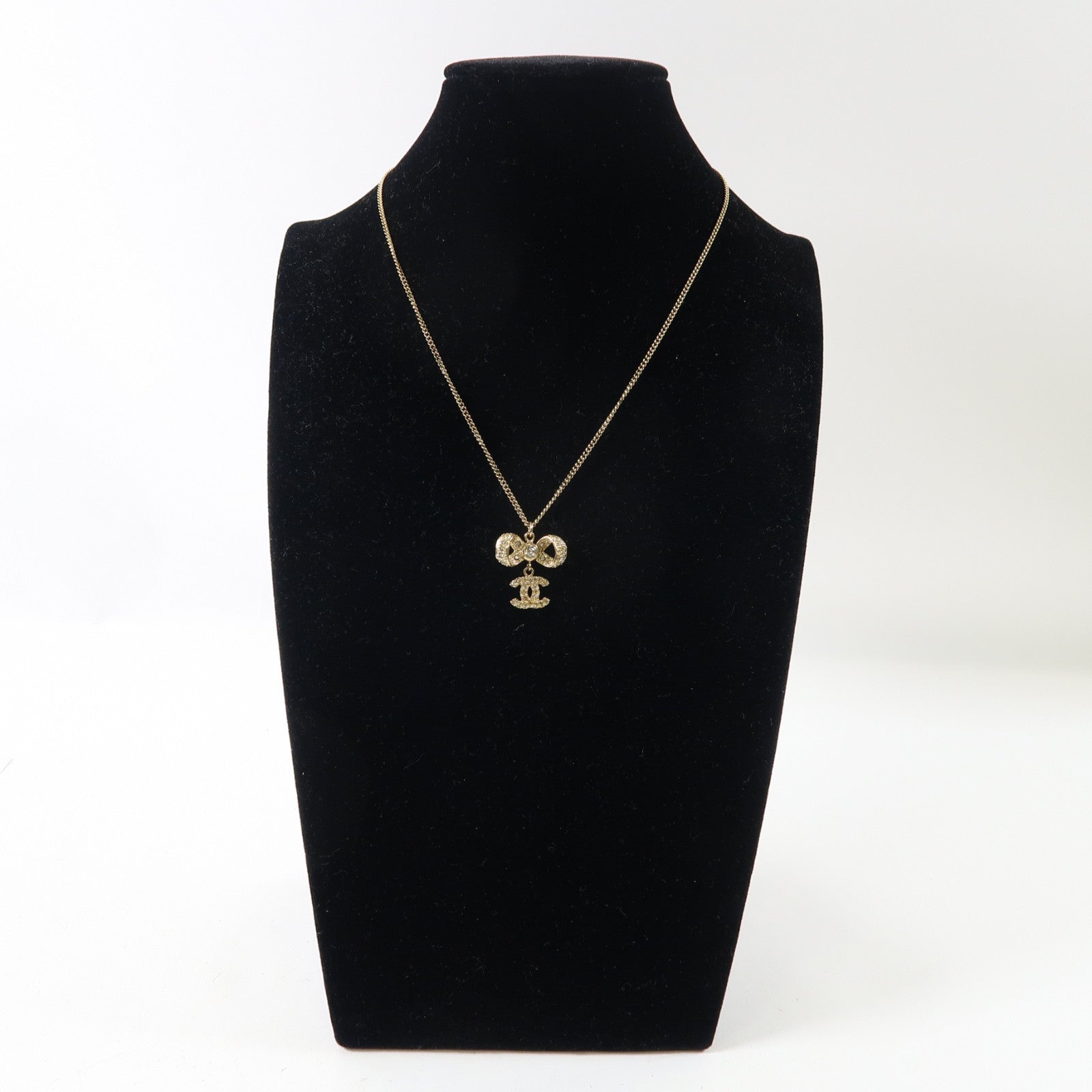 CHANEL 金屬Necklace項鍊金色