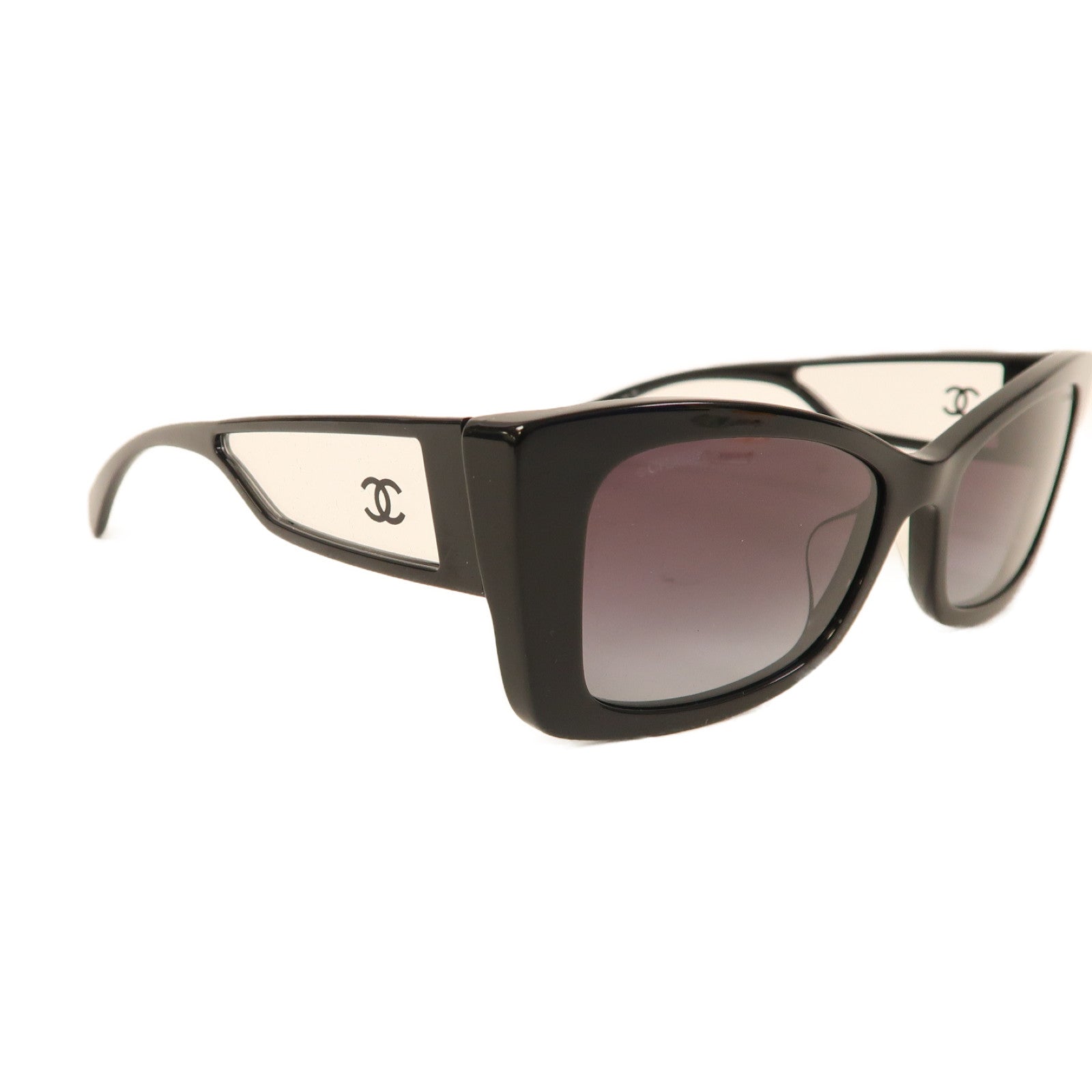 CHANEL PVC Sunglasses太陽眼鏡黑色
