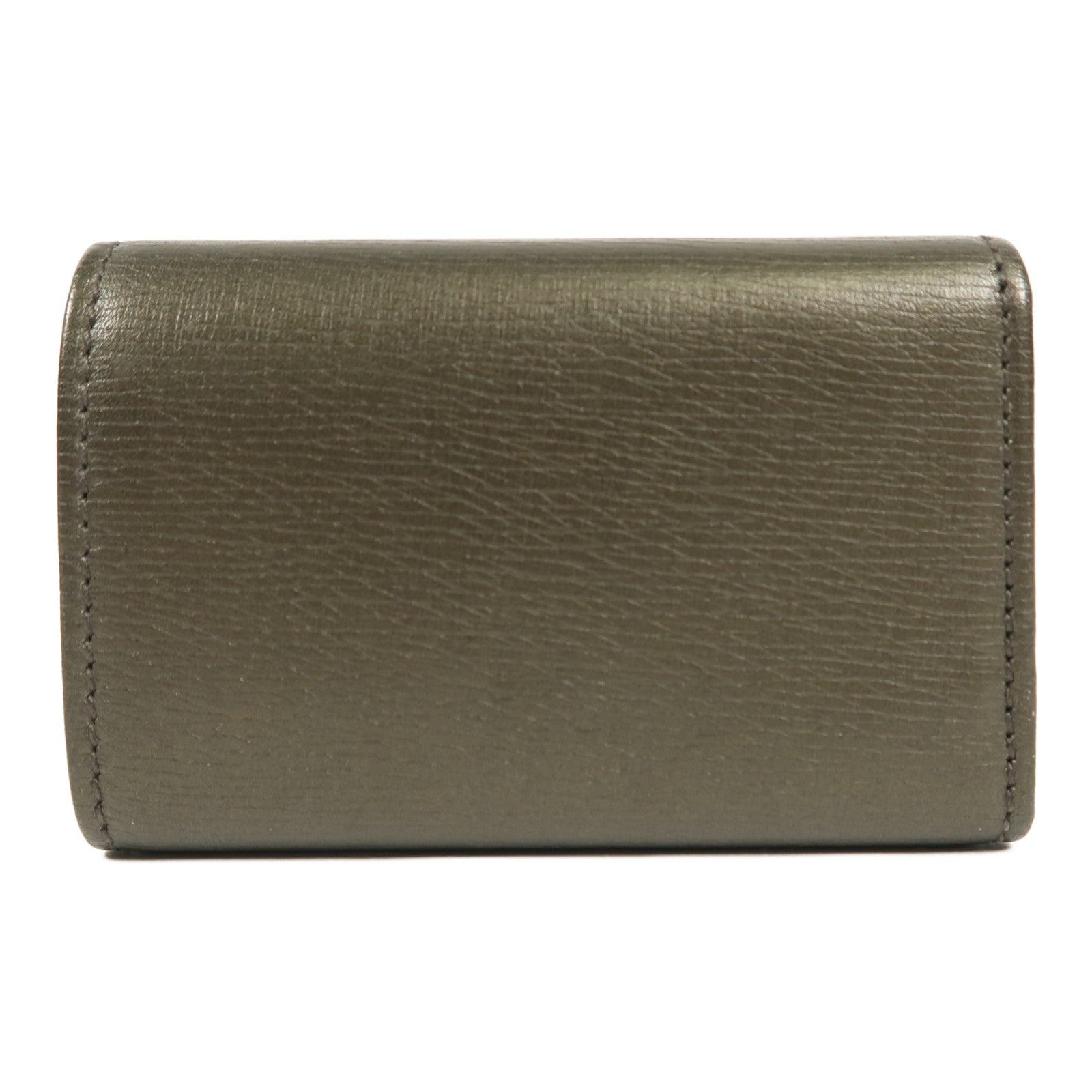 GUCCI 皮革Key Cases銀扣鎖匙扣