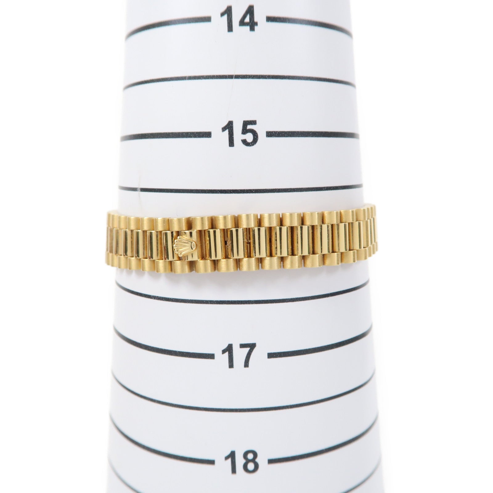 ROLEX Datejust 18K黃金手錶自動機芯金色