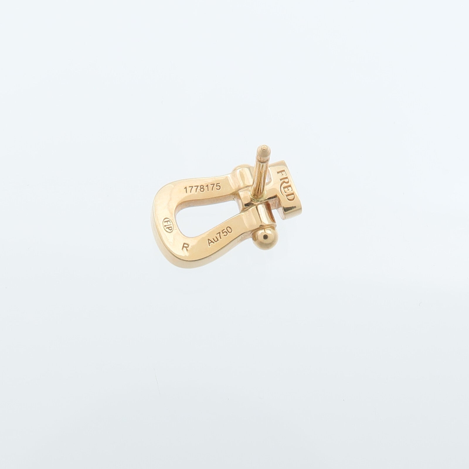 FRED 18K玫瑰金Force 10 Earrings鑽石耳環