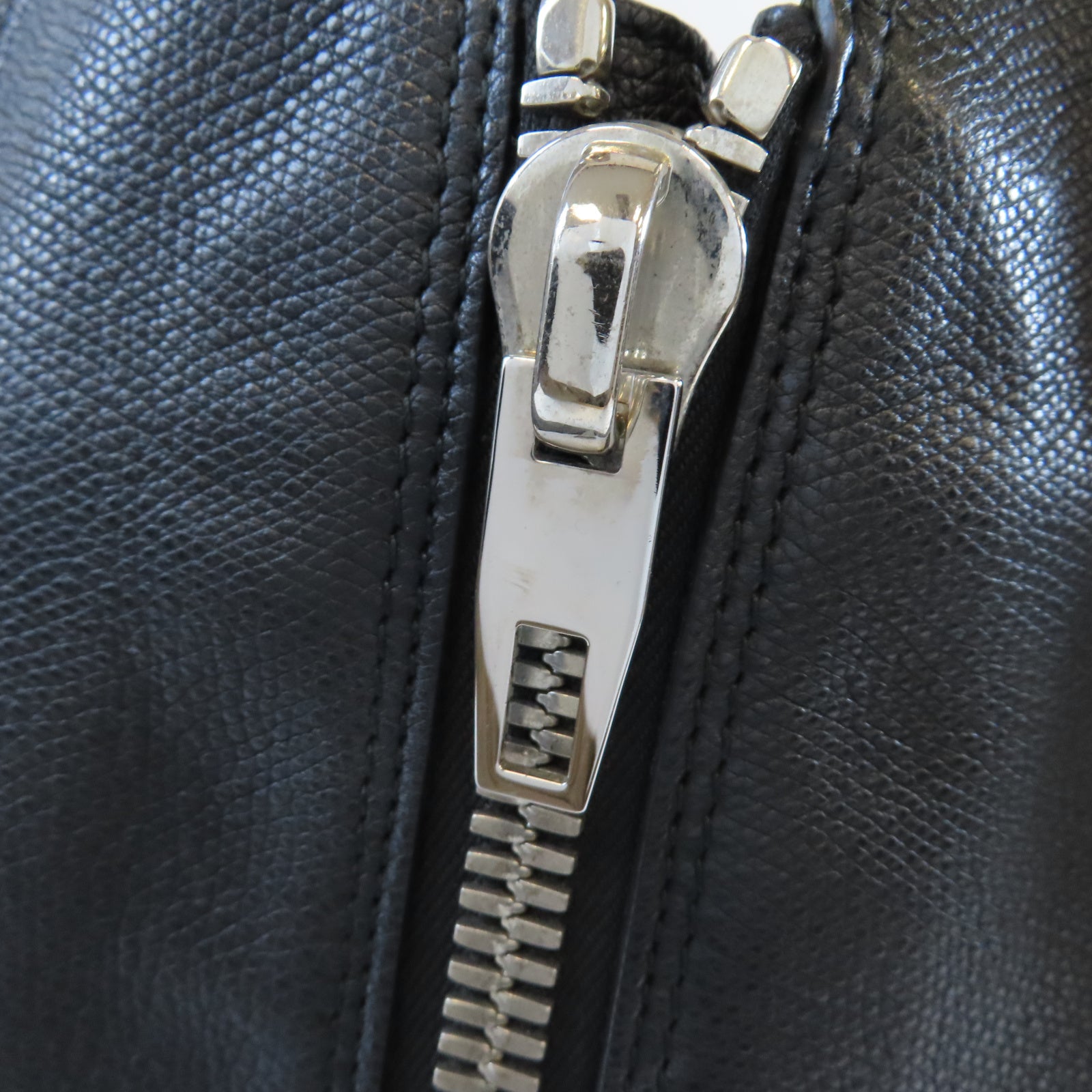 BALENCIAGA 【激減優惠】牛皮皮革Tote Bag銀扣肩背袋黑色