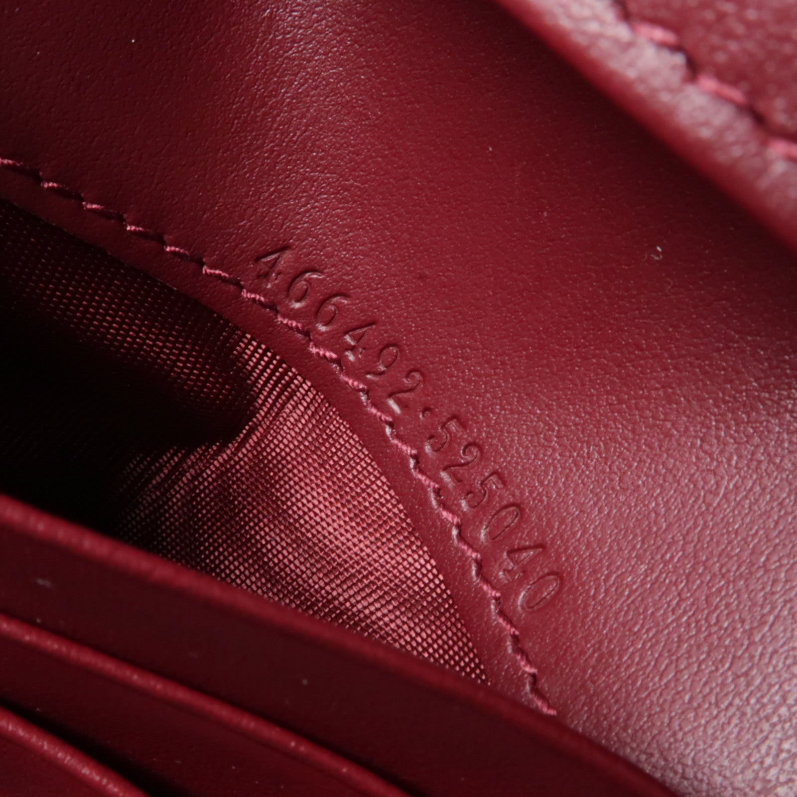 GUCCI 皮革GG Marmont Wallet金扣錢包