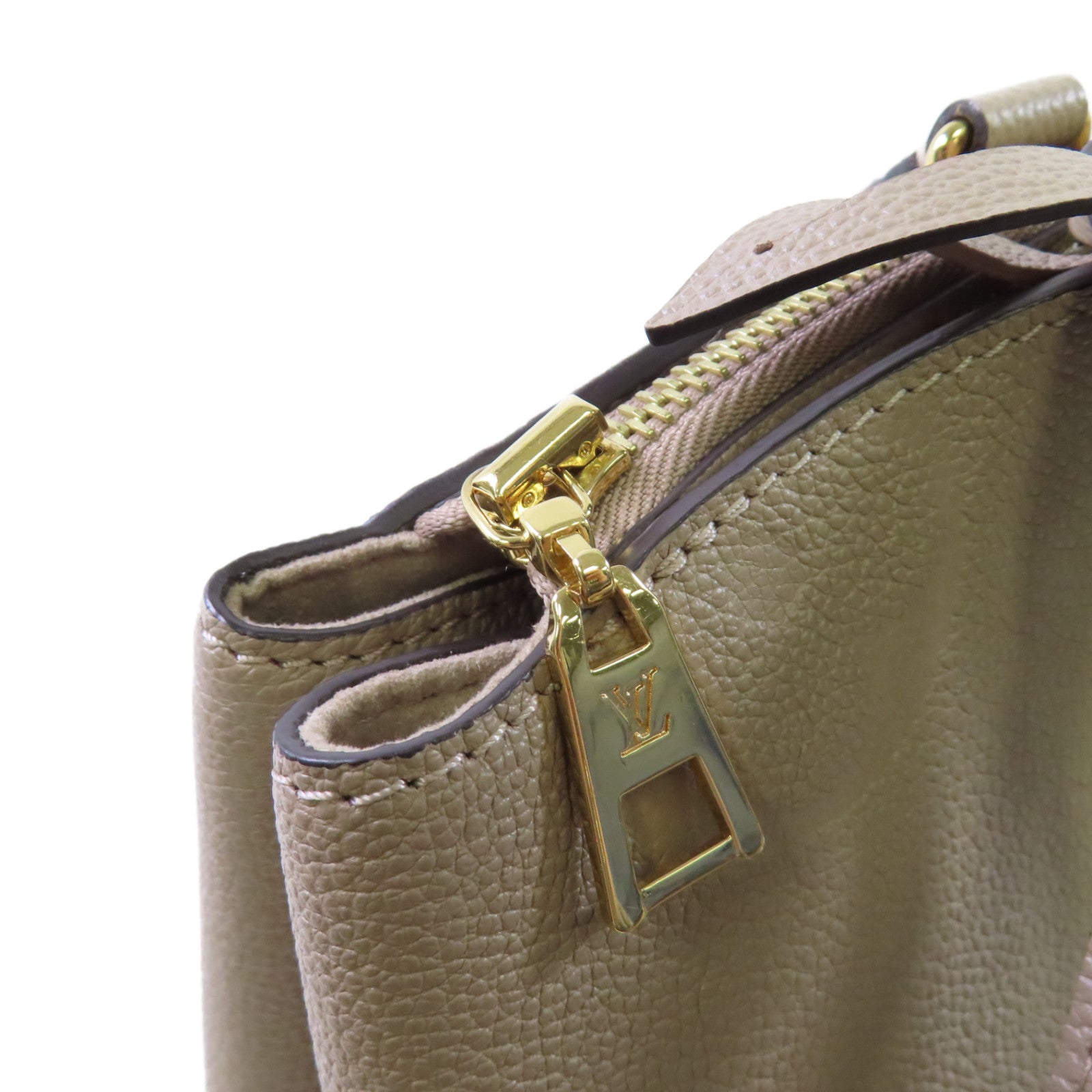 LOUIS VUITTON 【激減優惠】Monogram Empreinte Grand Palais 2 Way Shoulder Bag金扣手挽肩背兩用袋杏色