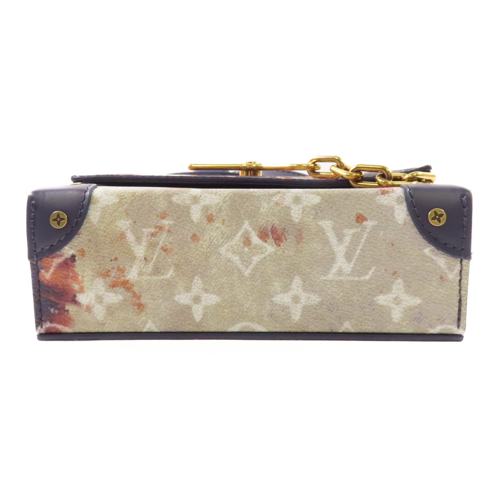 LOUIS VUITTON Monogram Bleach Steamer Wearable金扣肩背袋