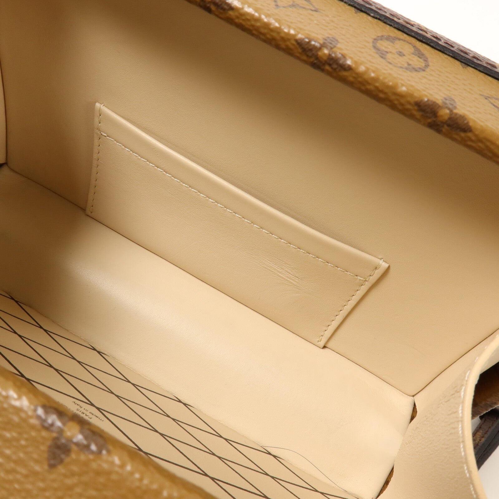 LOUIS VUITTON Monogram Reverse Petite Malle肩背袋