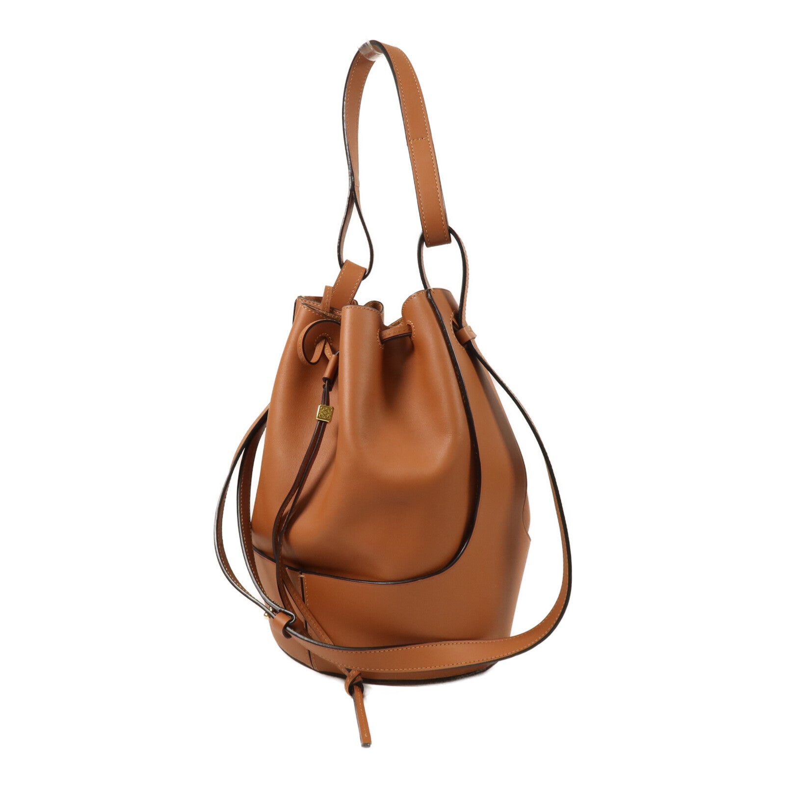 LOEWE 牛皮皮革Balloon Medium手挽肩背兩用袋