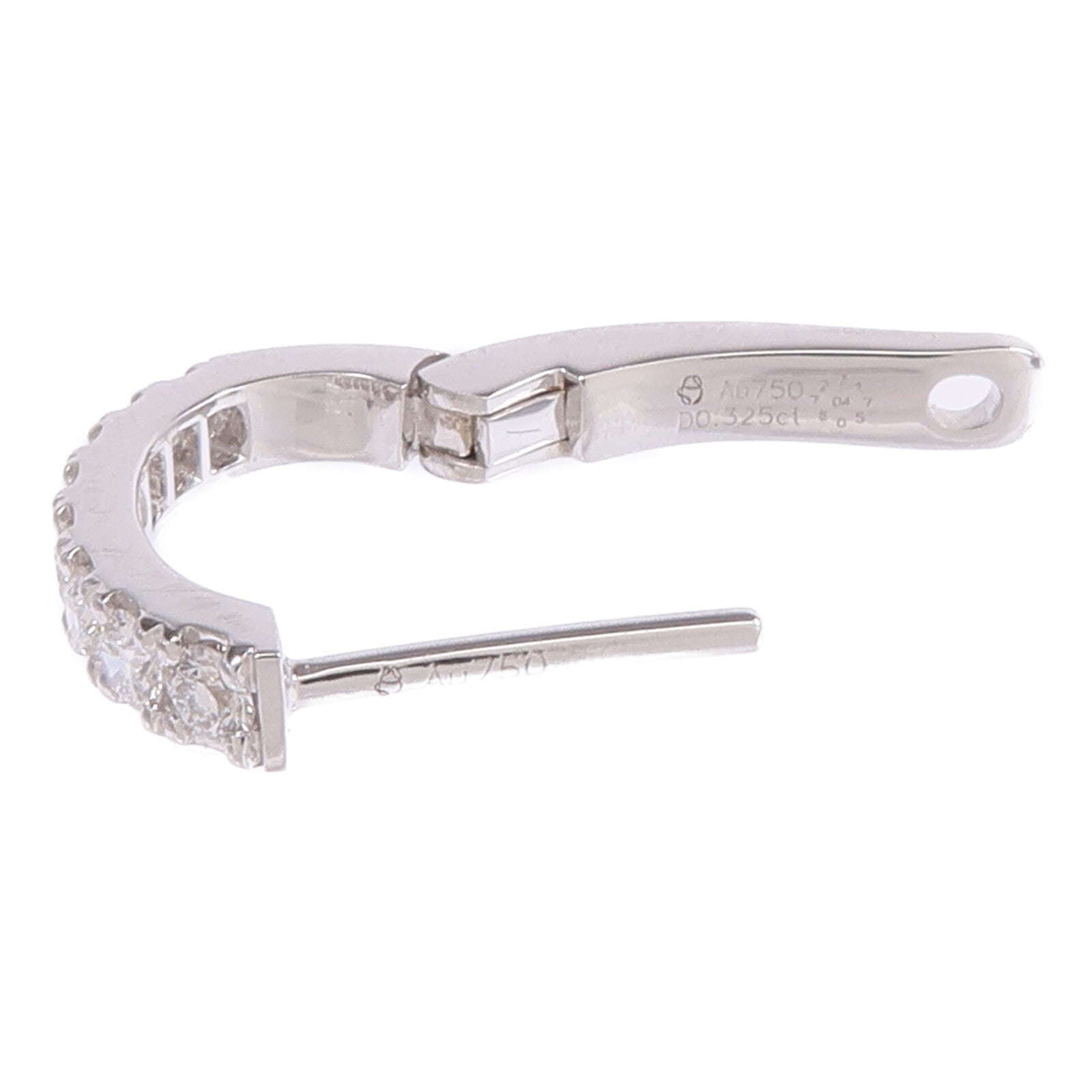 JEWELRY 18K白金Diamond Earrings鑽石耳環