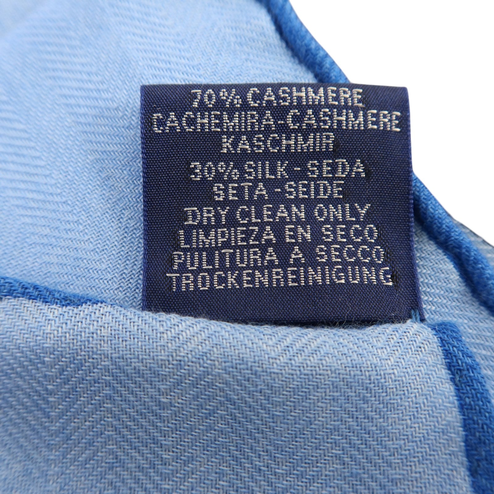 HERMES 【激減優惠】羊絨/絲質Scarf 100X100圍巾