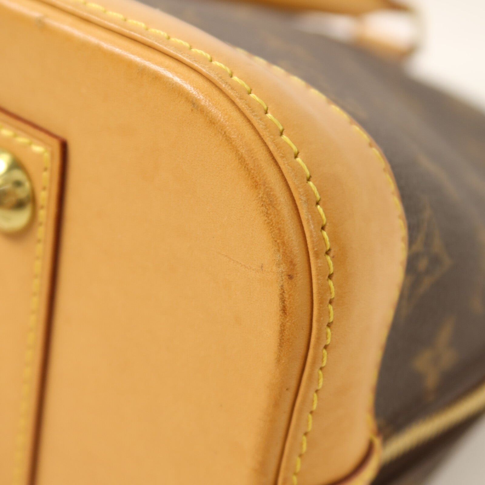 LOUIS VUITTON Monogram Alma金扣手挽袋