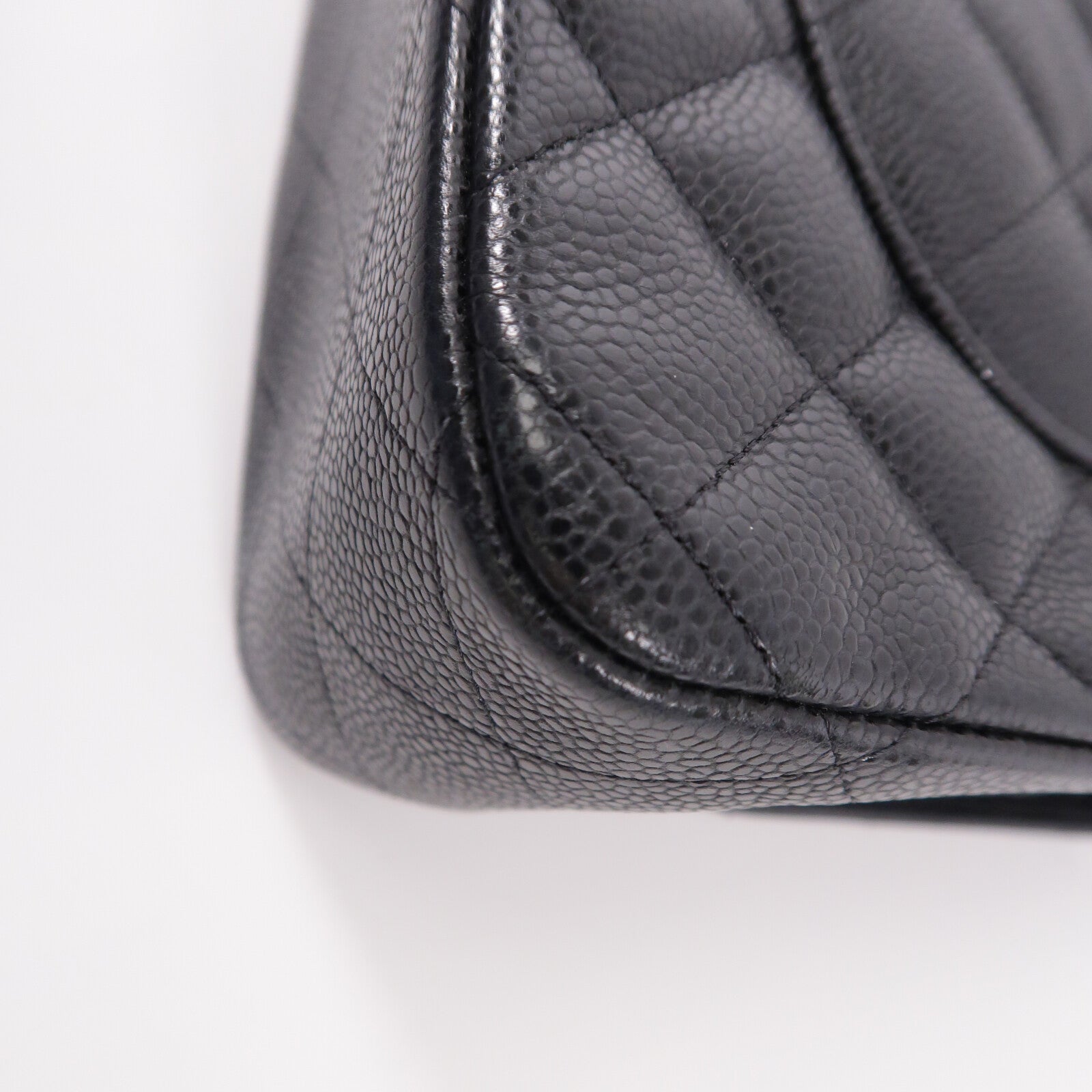CHANEL 牛皮皮革Large Classic鏈帶肩背袋