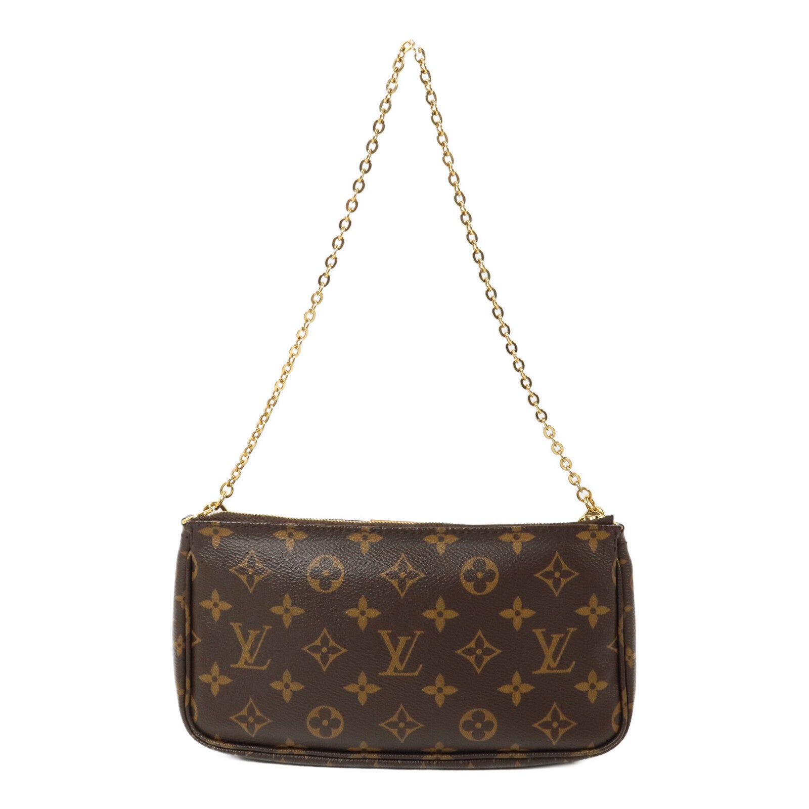 LOUIS VUITTON Monogram Multi Pochette Accessoires鏈帶肩背袋