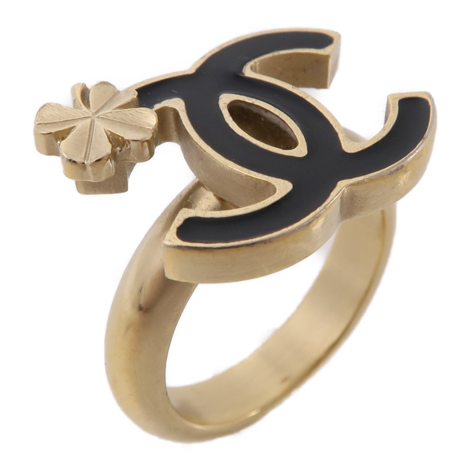 CHANEL 金屬Ring戒指US#5.25