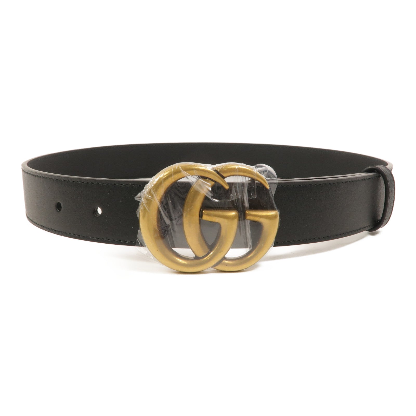 GUCCI 【激減優惠】牛皮皮革GG Marmont Belt 70cm皮帶