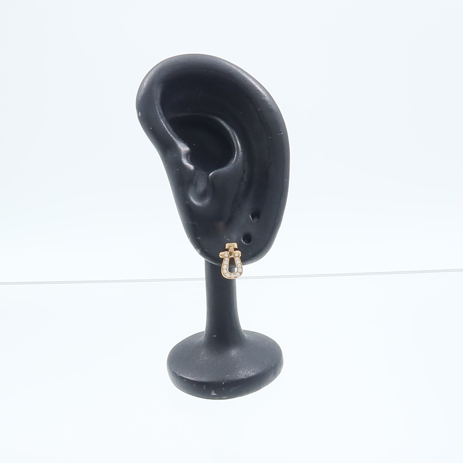 FRED 18K玫瑰金Force 10 Earrings鑽石耳環