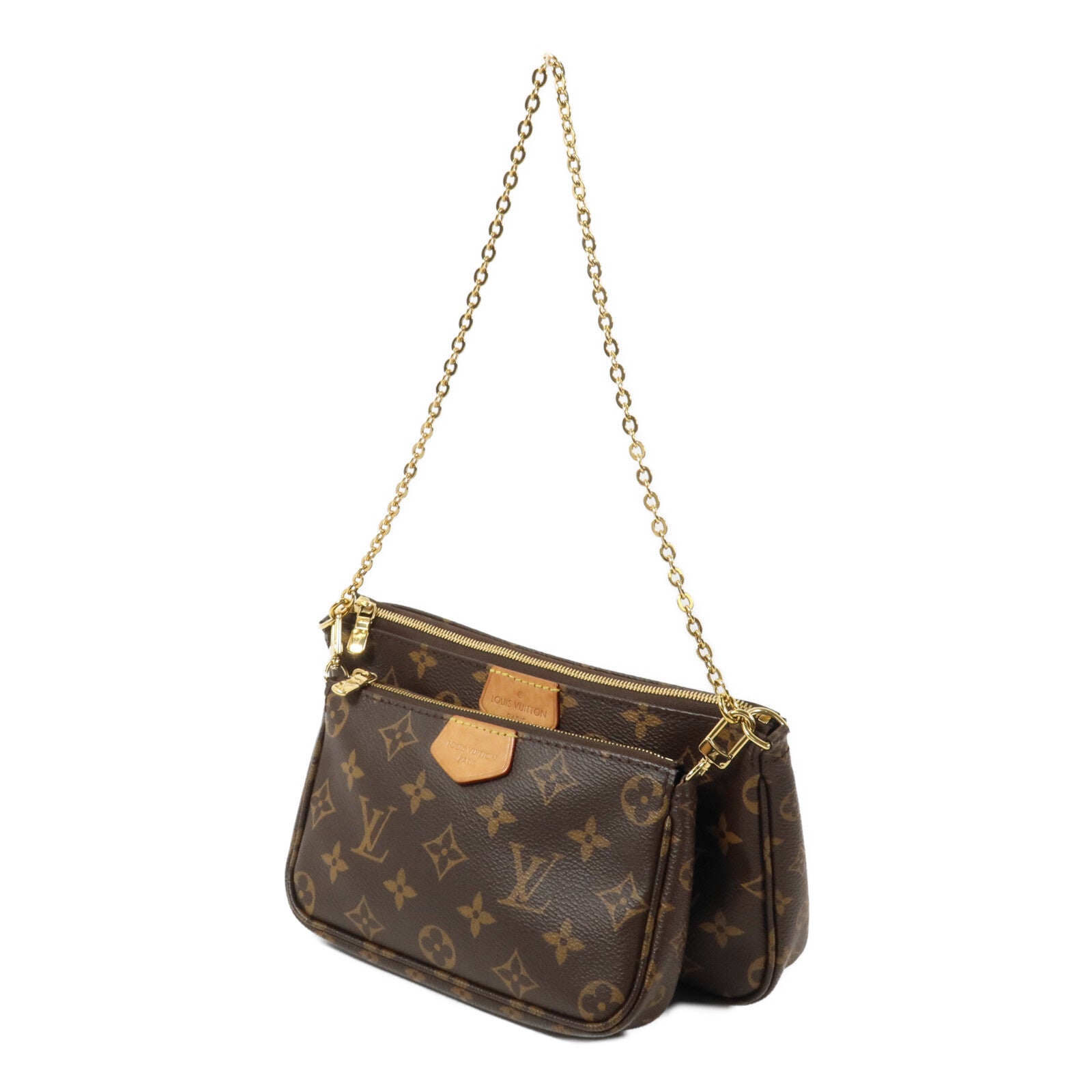 LOUIS VUITTON Monogram Multi Pochette Accessoires鏈帶肩背袋