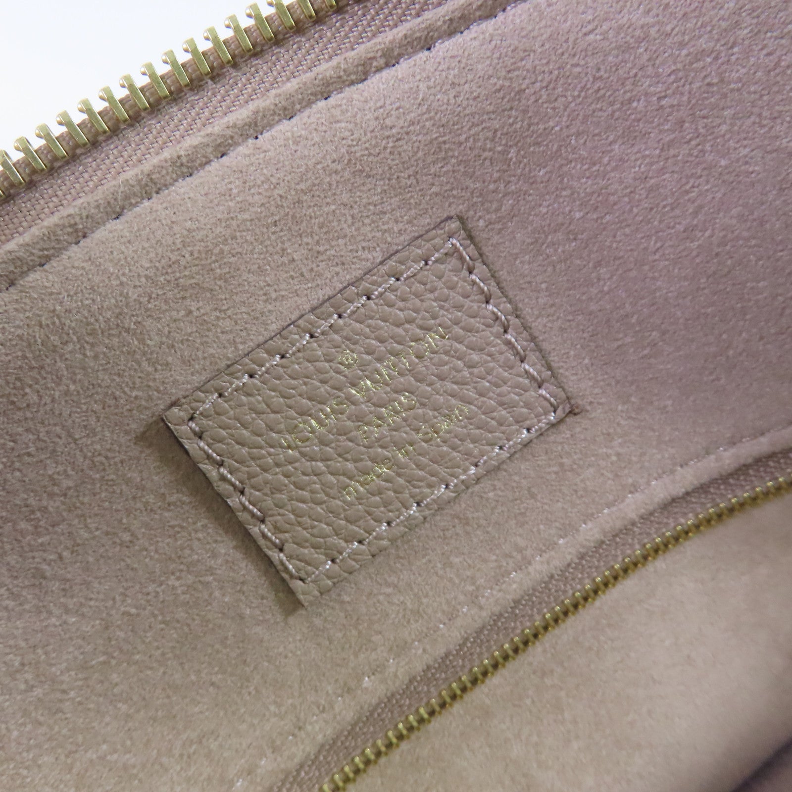 LOUIS VUITTON 【激減優惠】Monogram Empreinte Grand Palais 2 Way Shoulder Bag金扣手挽肩背兩用袋杏色