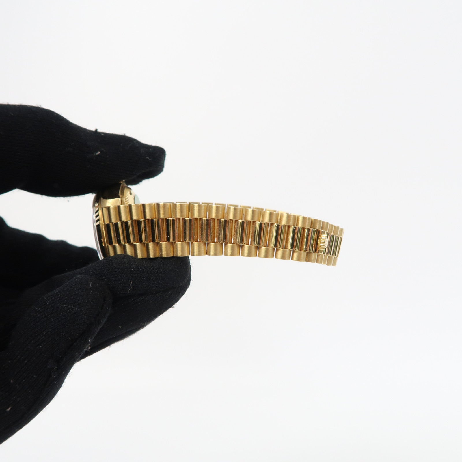 ROLEX Datejust 18K黃金手錶自動機芯金色