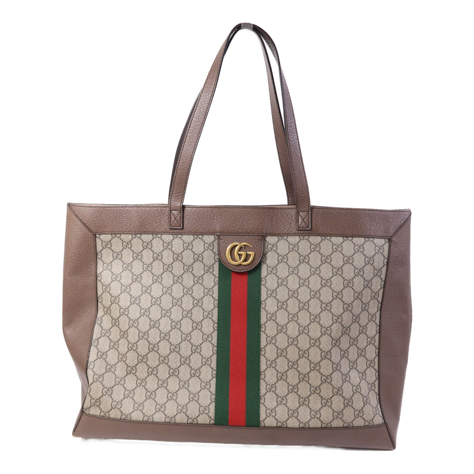 GUCCI 塗層帆布Ophidia Tote Bag金扣手挽袋
