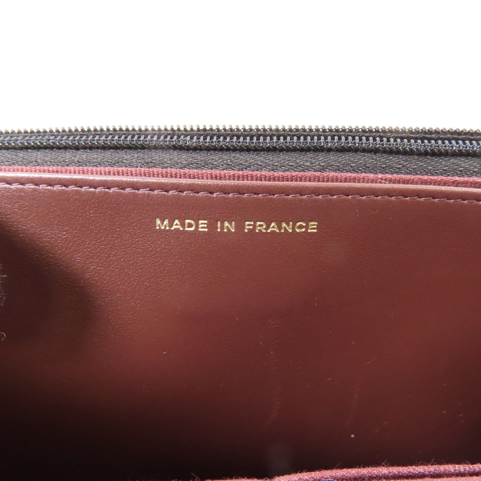 CHANEL 牛皮皮革WOC Wallet On Chain金扣鏈帶肩背袋