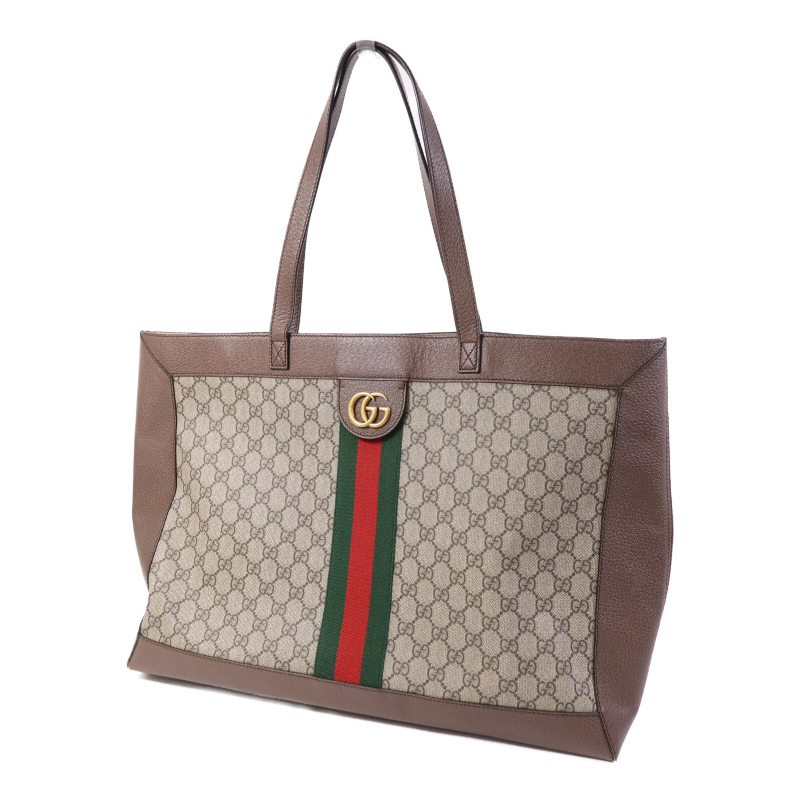 GUCCI 塗層帆布Ophidia Tote Bag金扣手挽袋