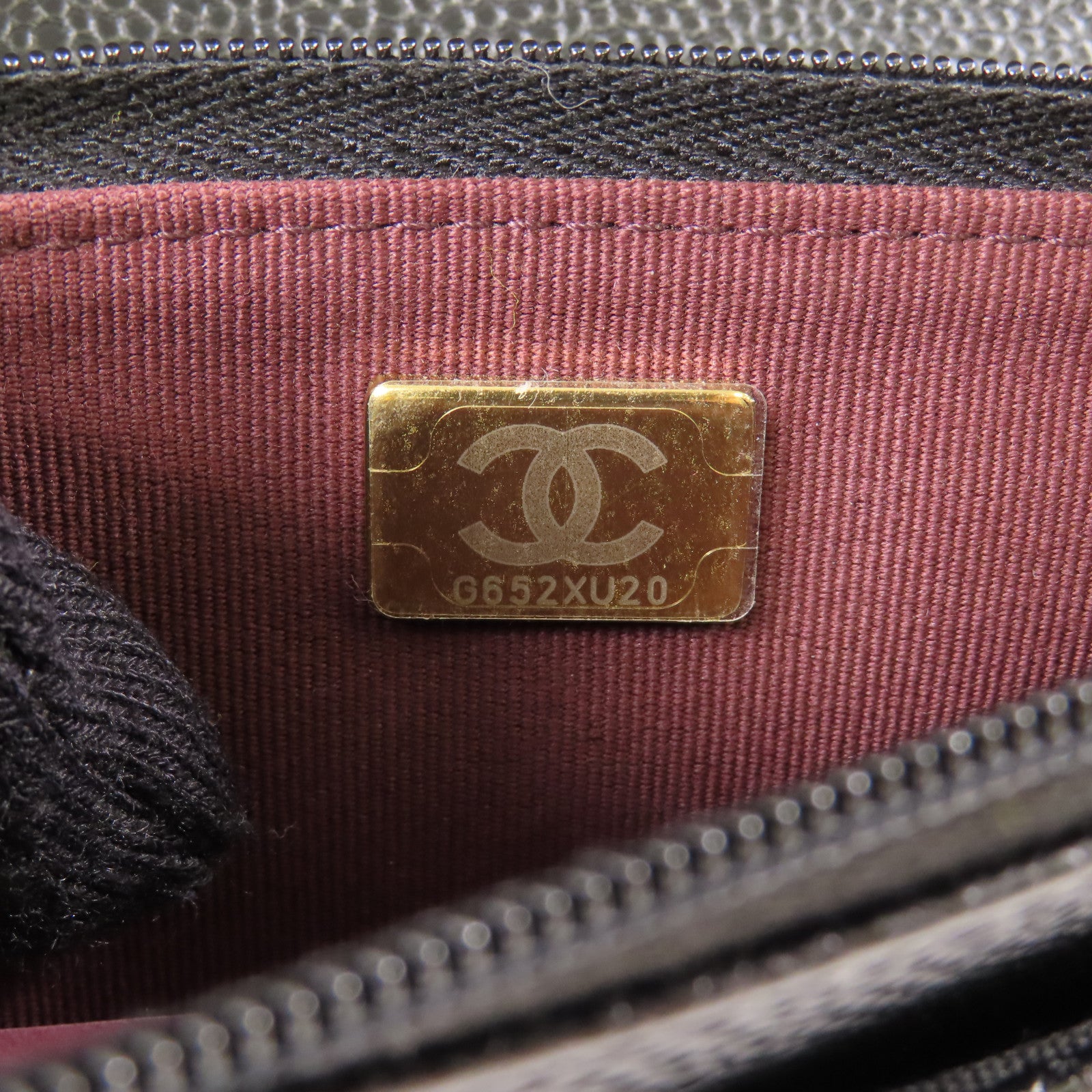 CHANEL 牛皮皮革WOC Wallet On Chain金扣鏈帶肩背袋