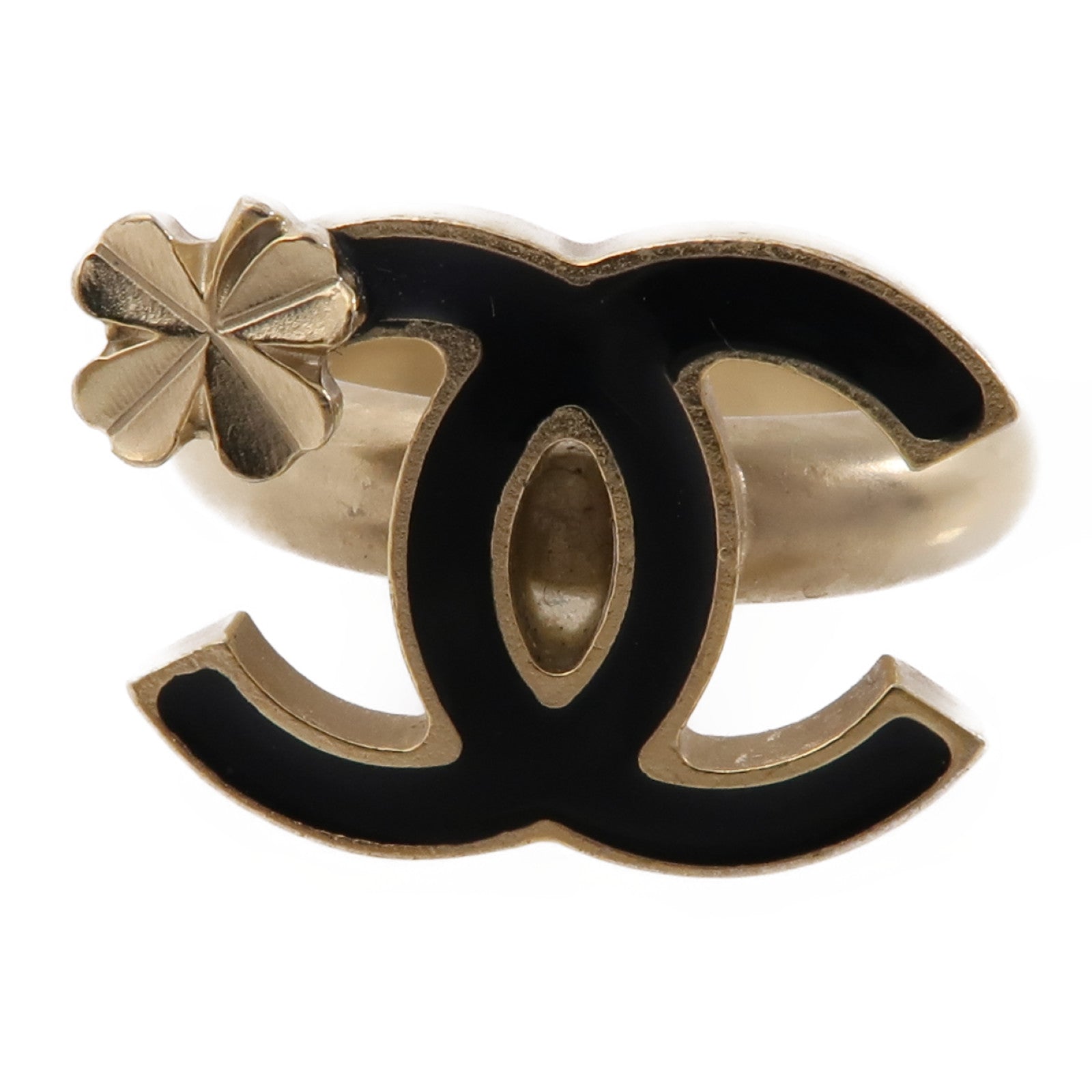 CHANEL 金屬Ring戒指US#5.25