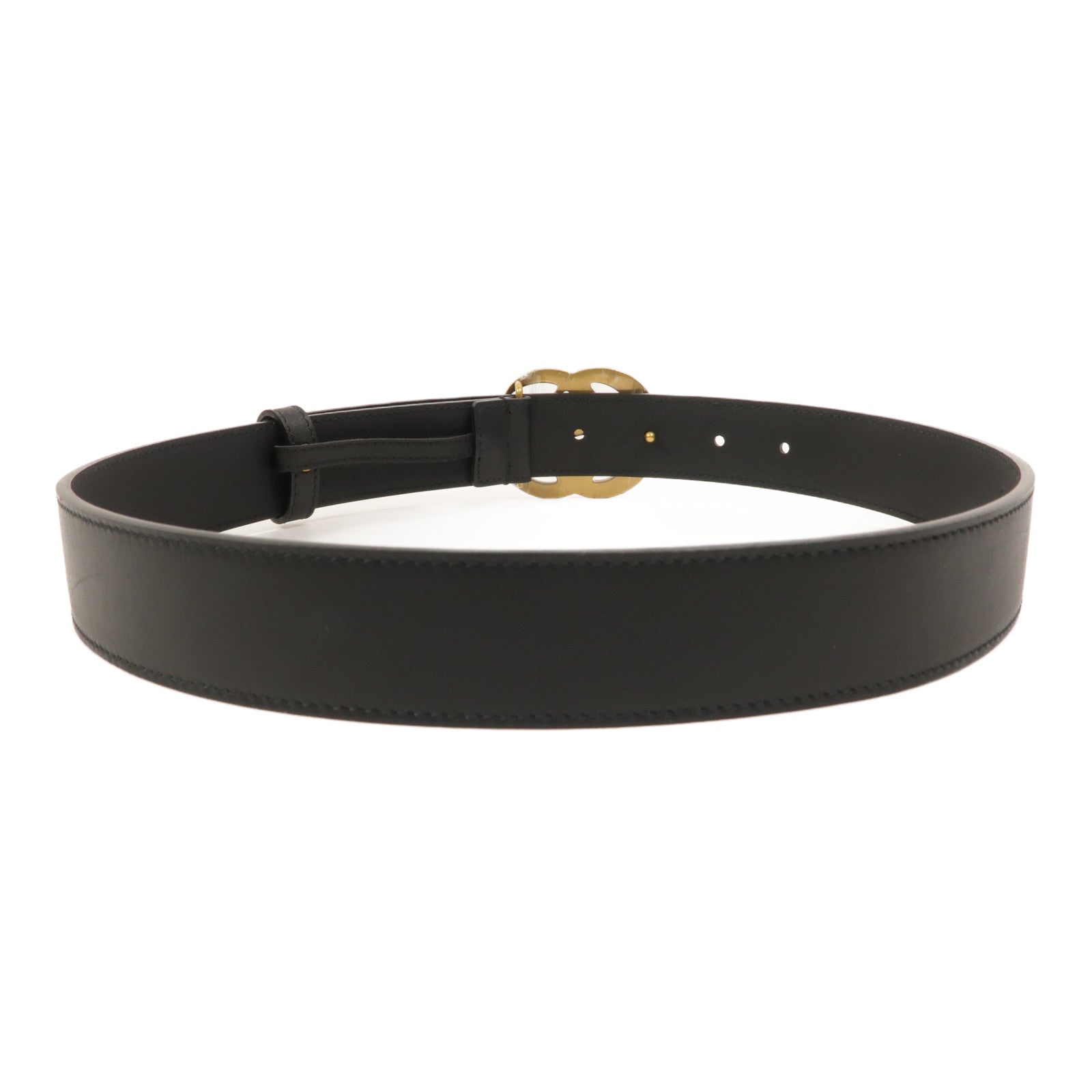 GUCCI 【激減優惠】牛皮皮革GG Marmont Belt 70cm皮帶