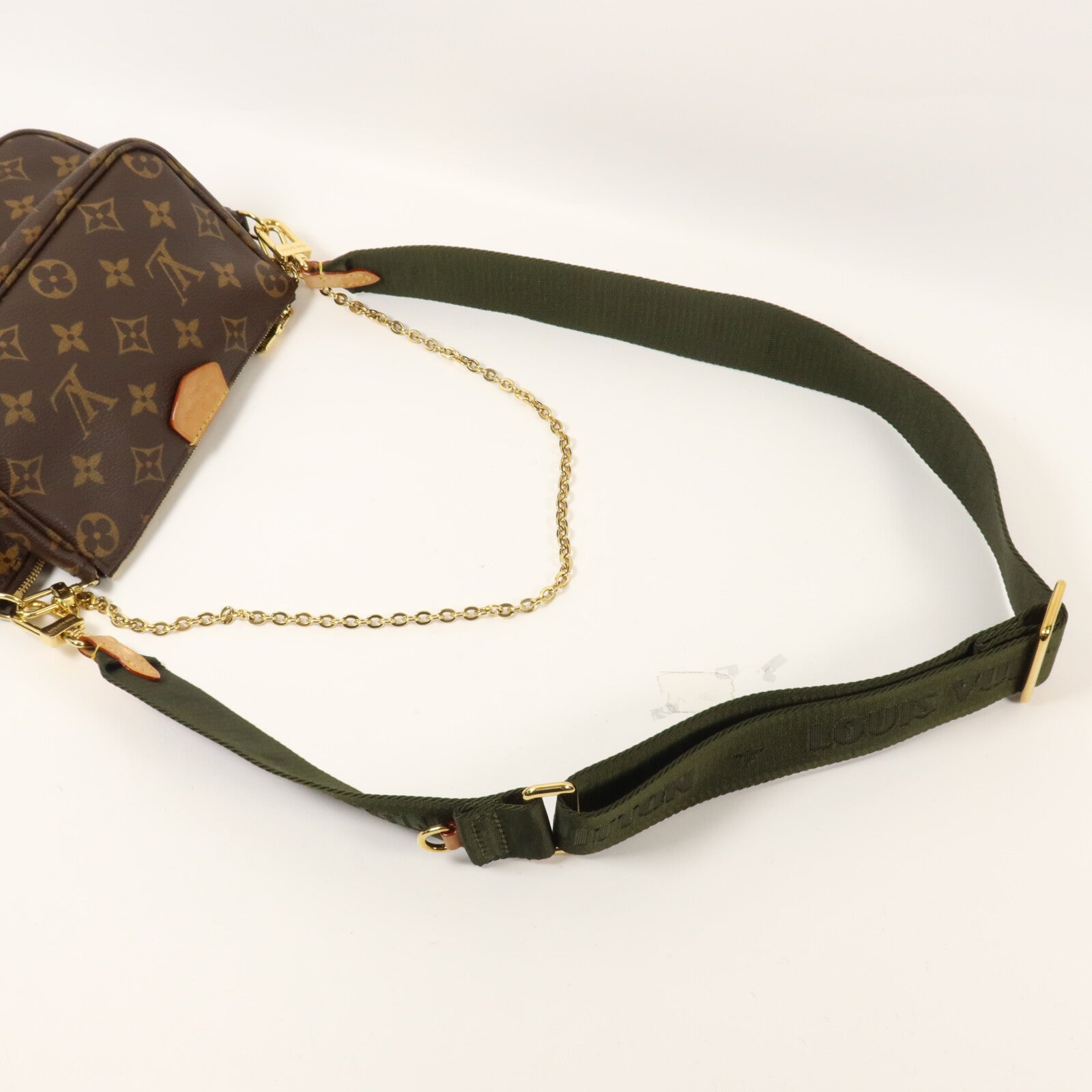 LOUIS VUITTON Monogram Multi Pochette Accessoires鏈帶肩背袋