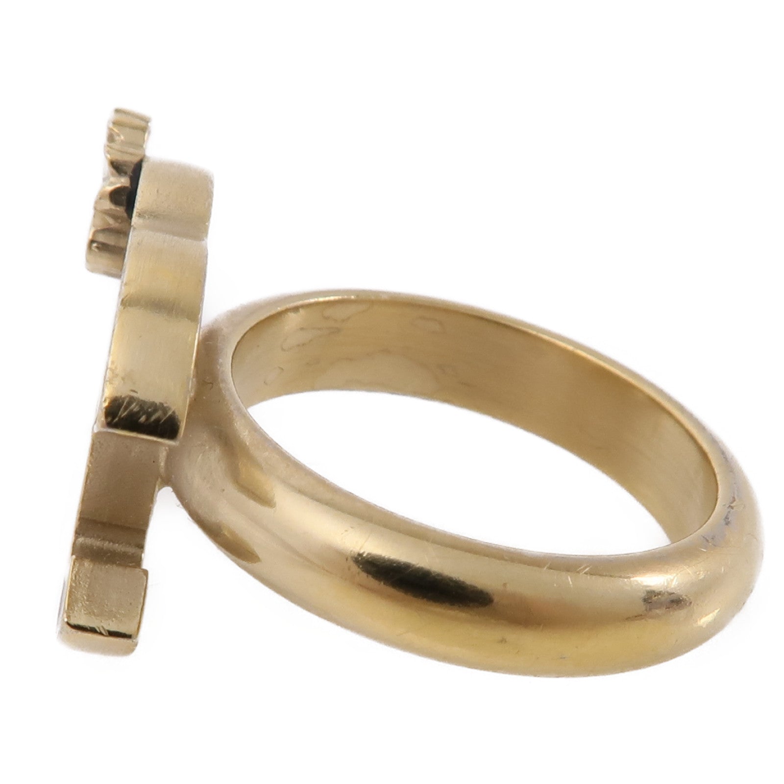 CHANEL 金屬Ring戒指US#5.25