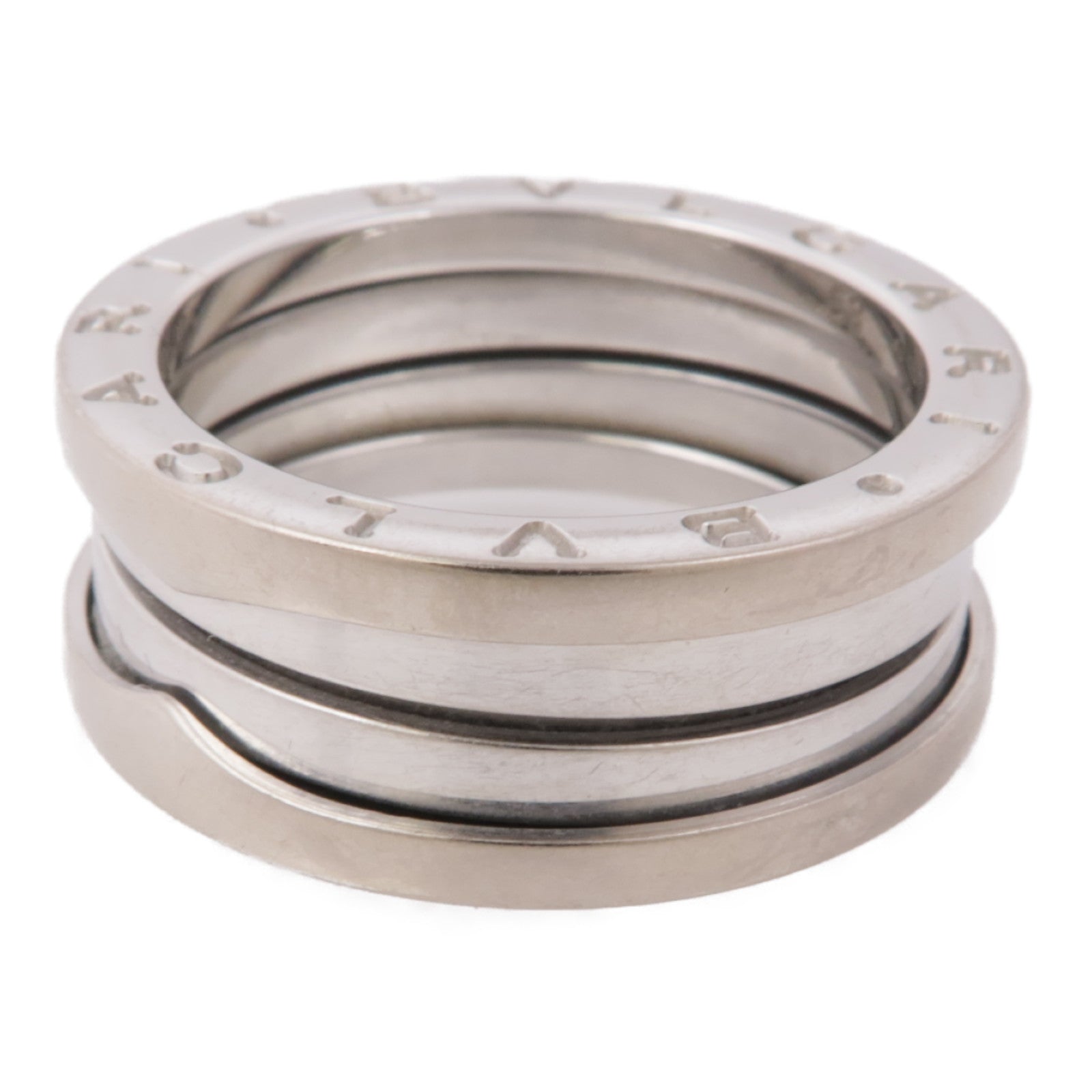 BVLGARI 18K白金B-Zero1 3 Bands Ring戒指BLV#58/US#8