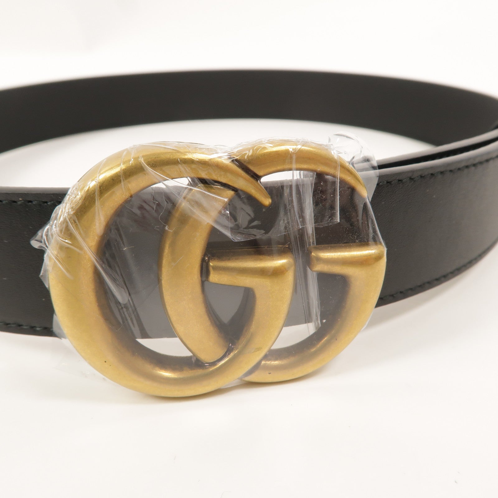GUCCI 【激減優惠】牛皮皮革GG Marmont Belt 70cm皮帶