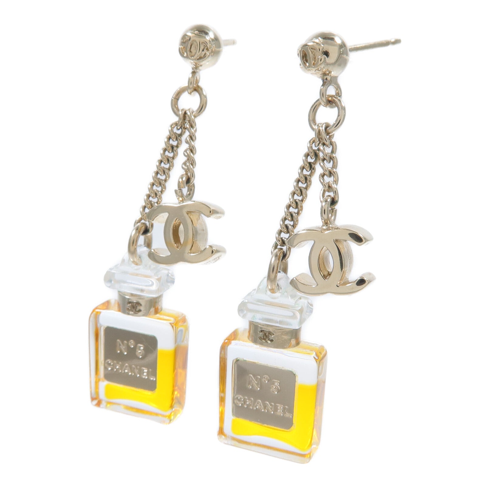 CHANEL PVC/金屬Earrings耳環