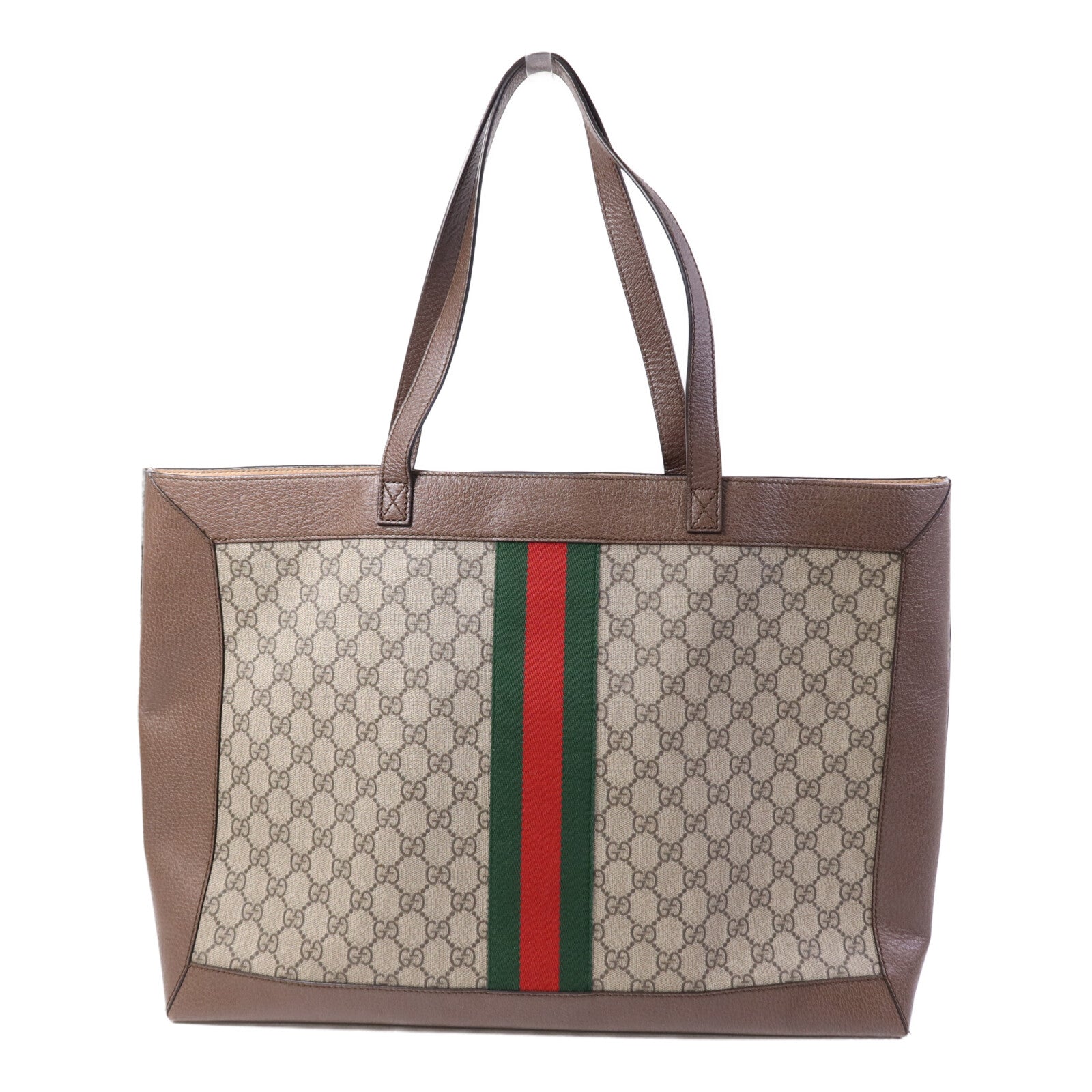 GUCCI 塗層帆布Ophidia Tote Bag金扣手挽袋