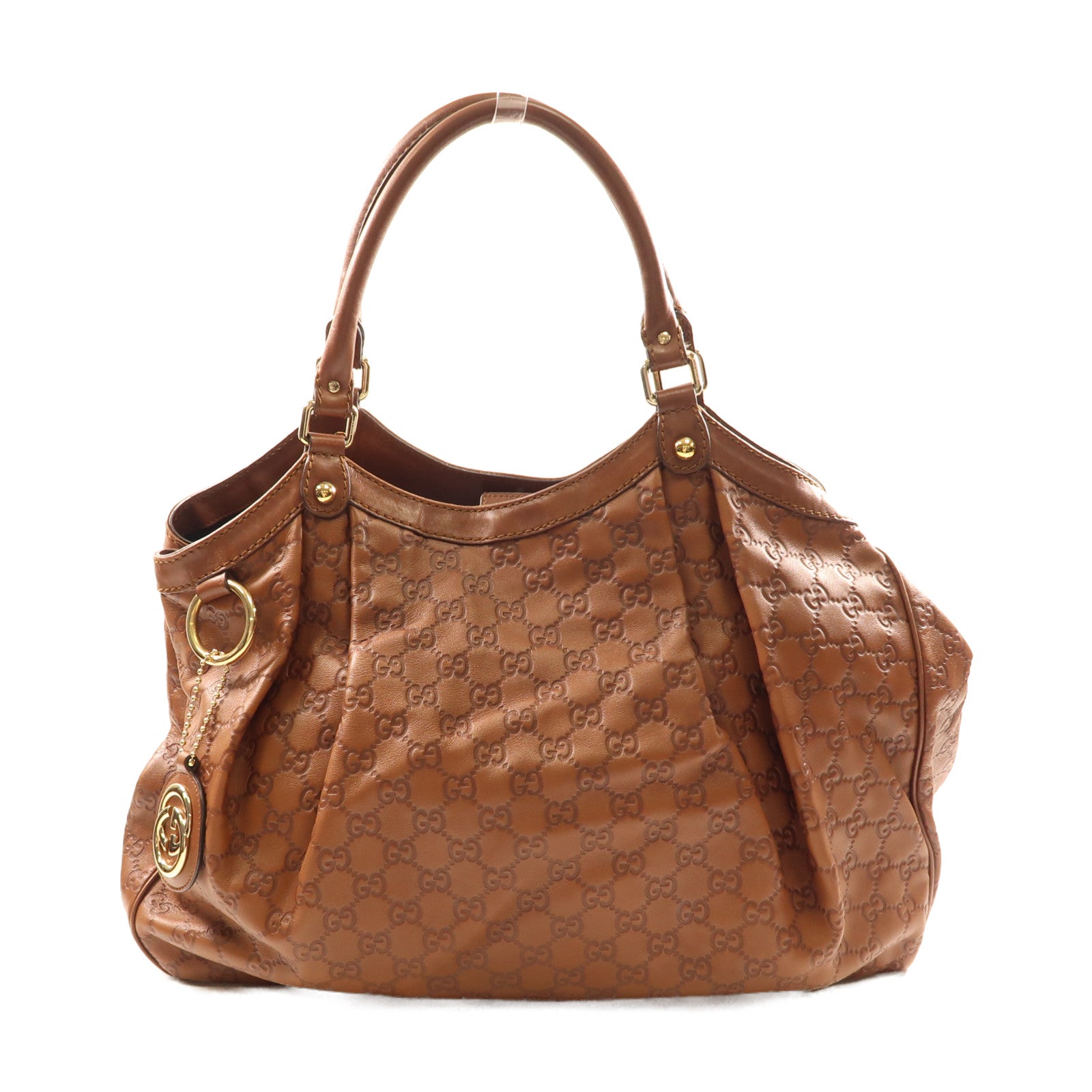 GUCCI 牛皮皮革Shoulder Bag金扣肩背袋