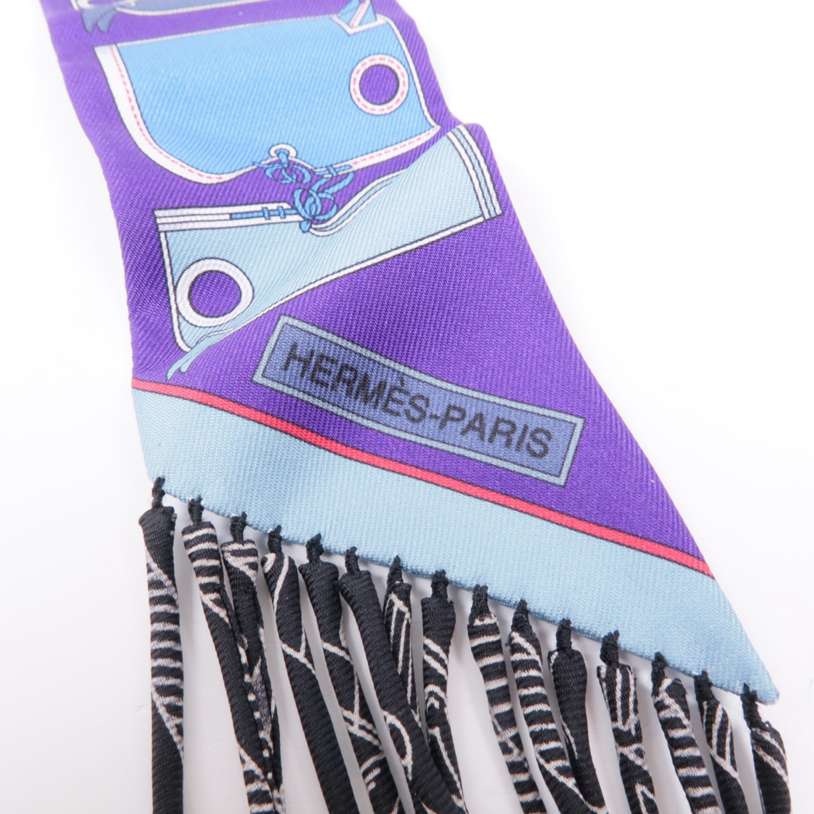 HERMES 絲質Twilly絲巾
