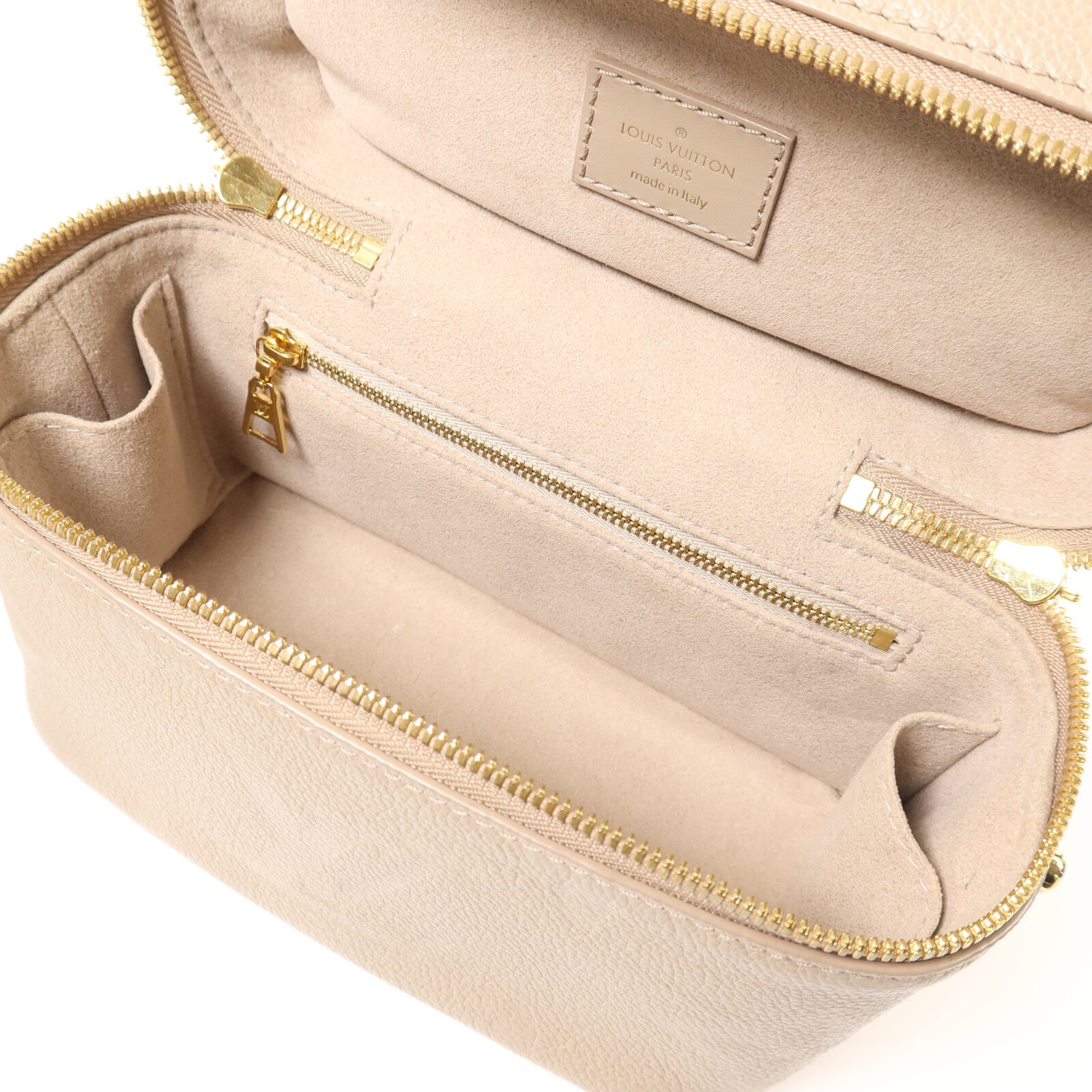 LOUIS VUITTON 【激減優惠】Monogram Empreinte Vanity PM金扣鏈帶手挽肩背兩用袋