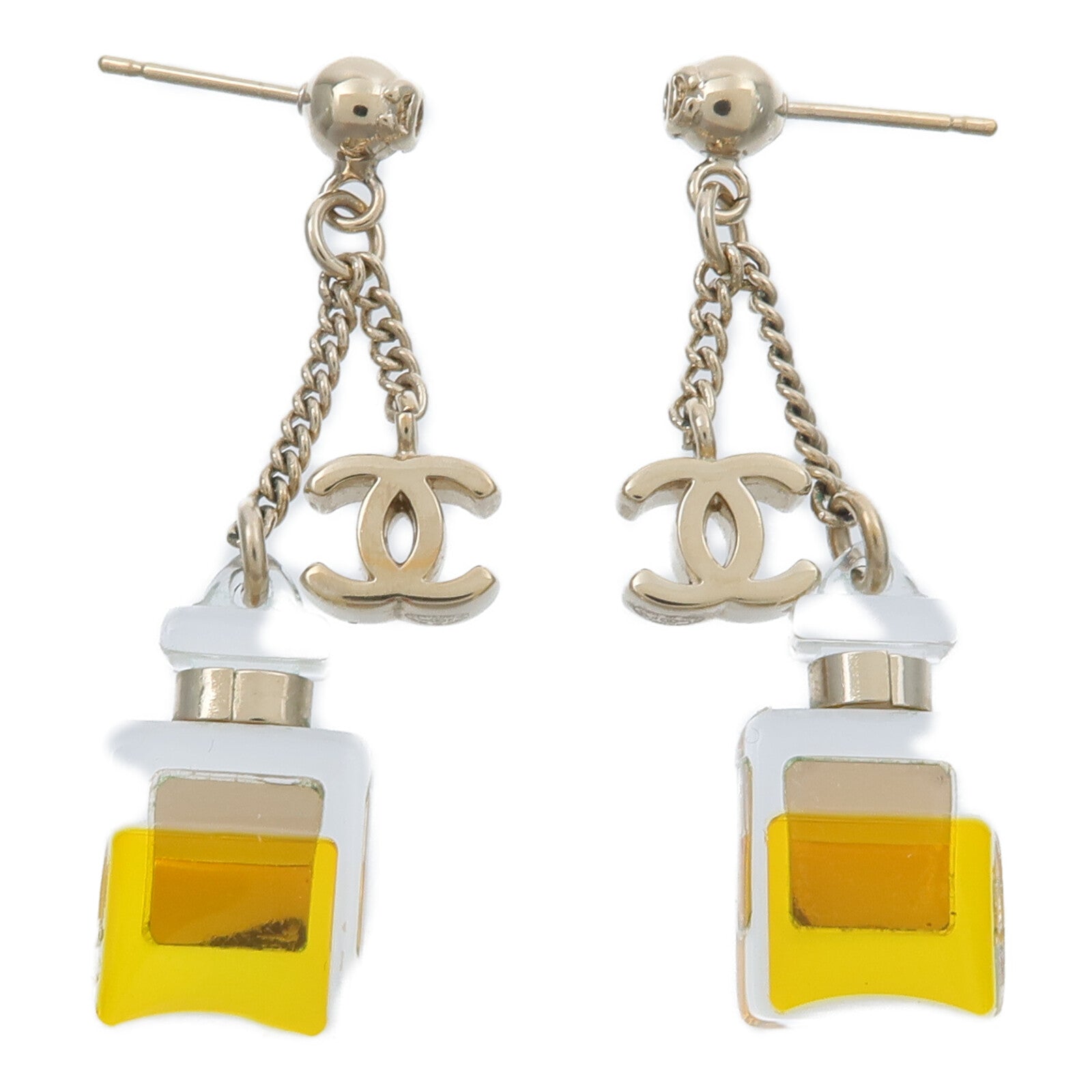CHANEL PVC/金屬Earrings耳環