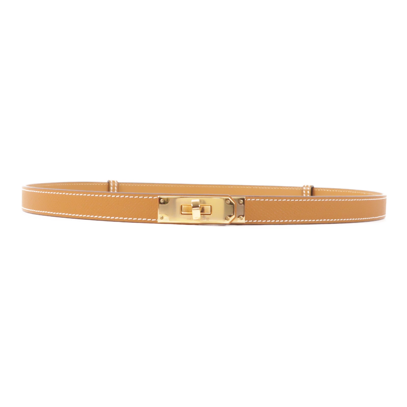 HERMES Epsom皮革H Belt金扣皮帶
