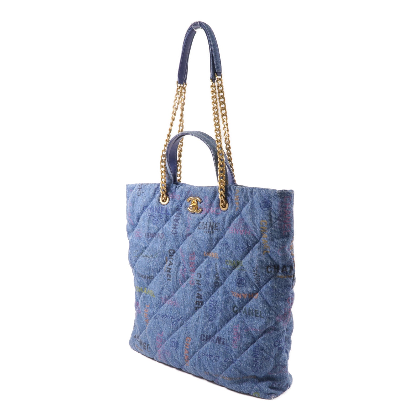 CHANEL 牛仔布Mood Shopping Tote手挽袋