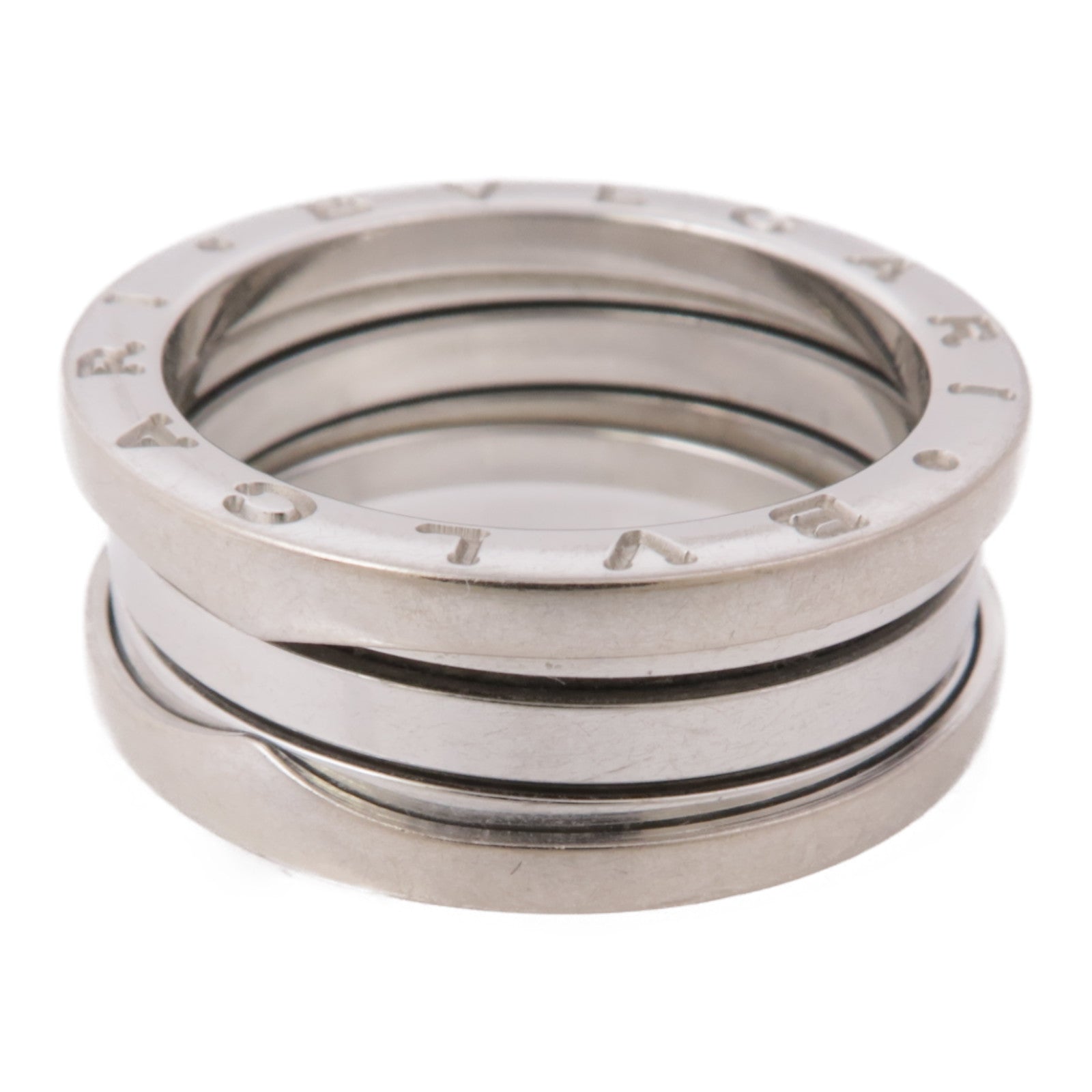 BVLGARI 18K白金B-Zero1 3 Bands Ring戒指BLV#58/US#8