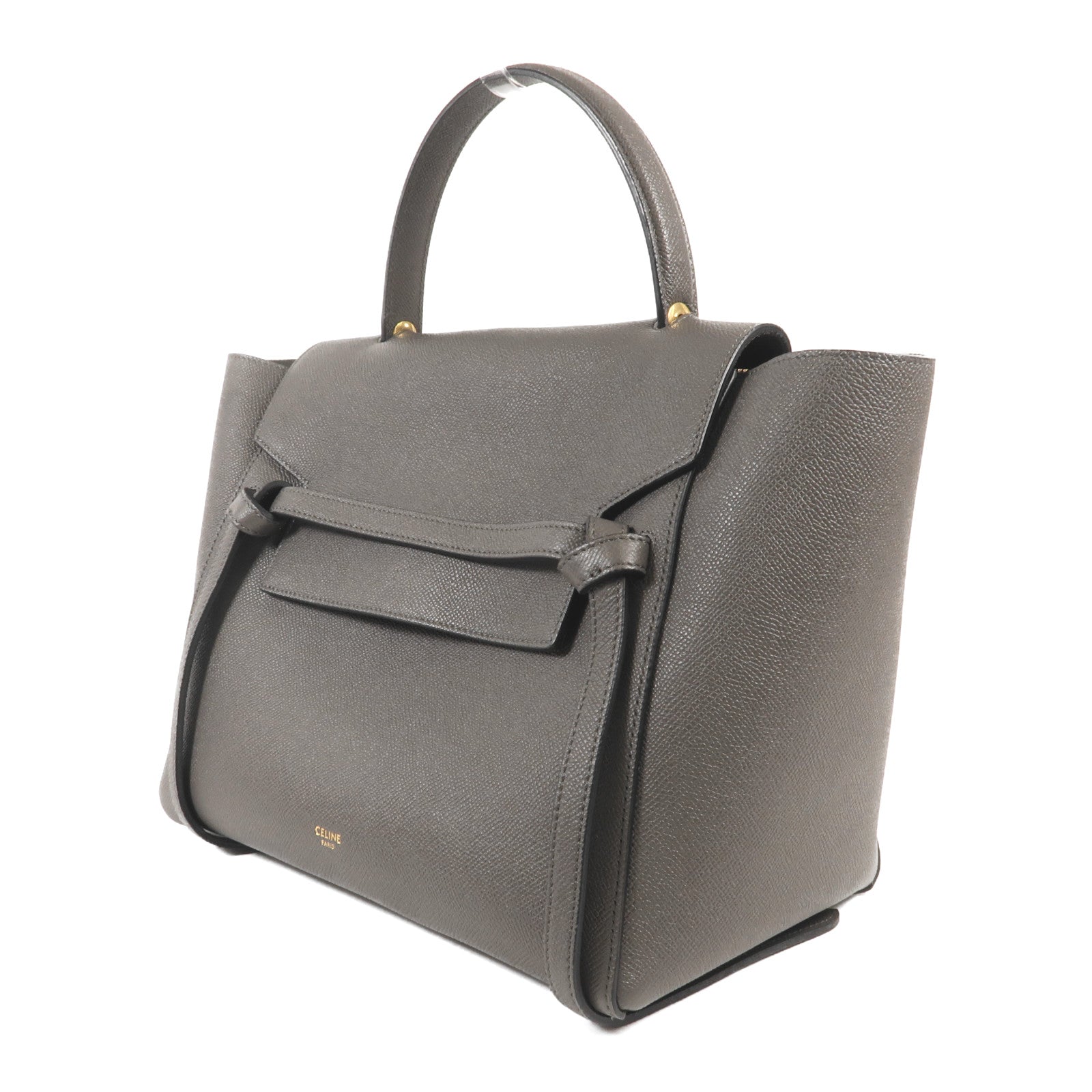 CELINE 牛皮皮革Belt Bag金扣手挽肩背兩用袋