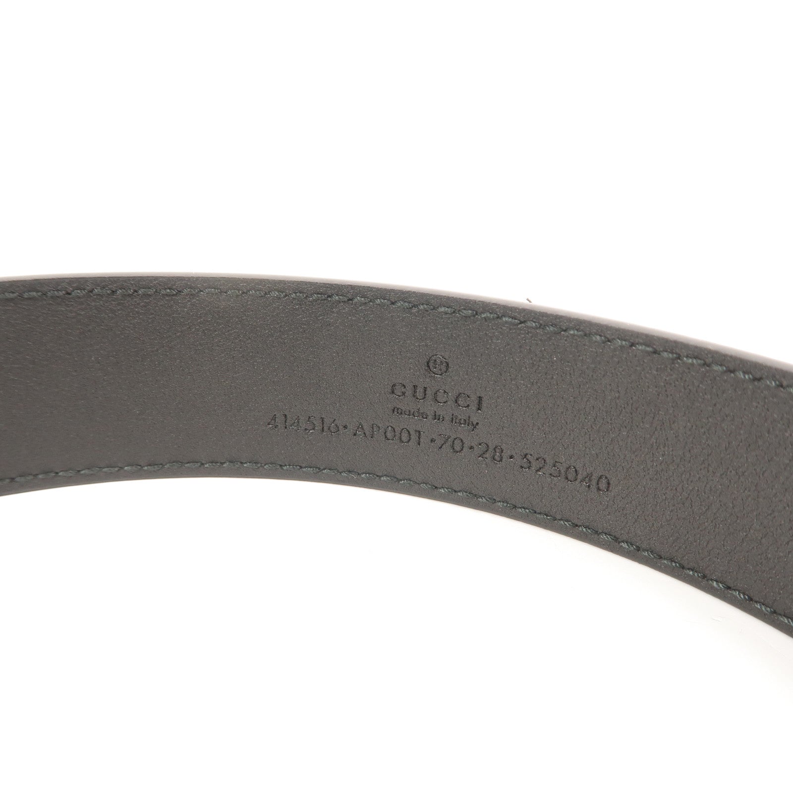 GUCCI 【激減優惠】牛皮皮革GG Marmont Belt 70cm皮帶
