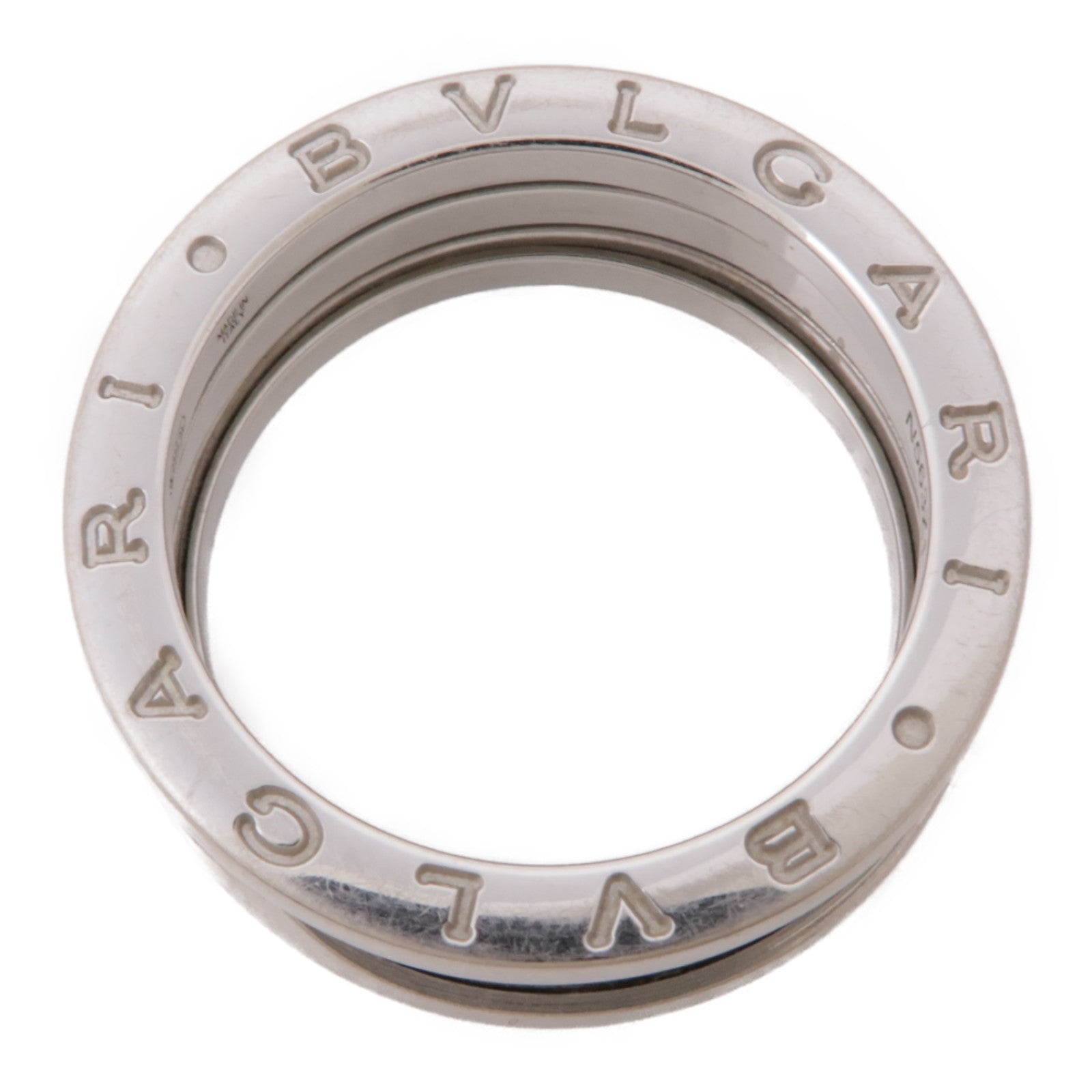 BVLGARI 18K白金B-Zero1 3 Bands Ring戒指BLV#58/US#8