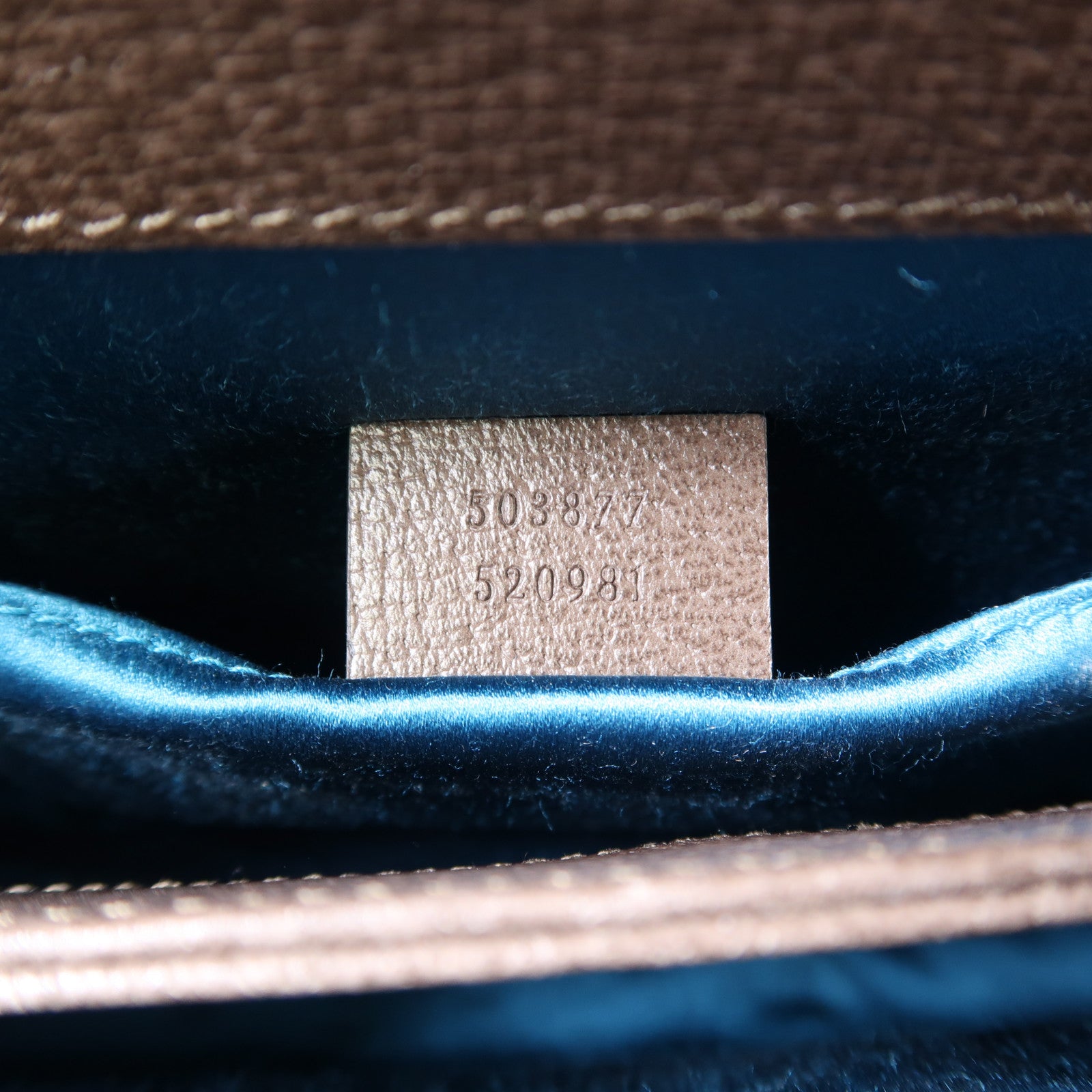 GUCCI 塗層帆布/皮革Ophidia Shoulder Bag金扣鏈帶金扣肩背袋啡色