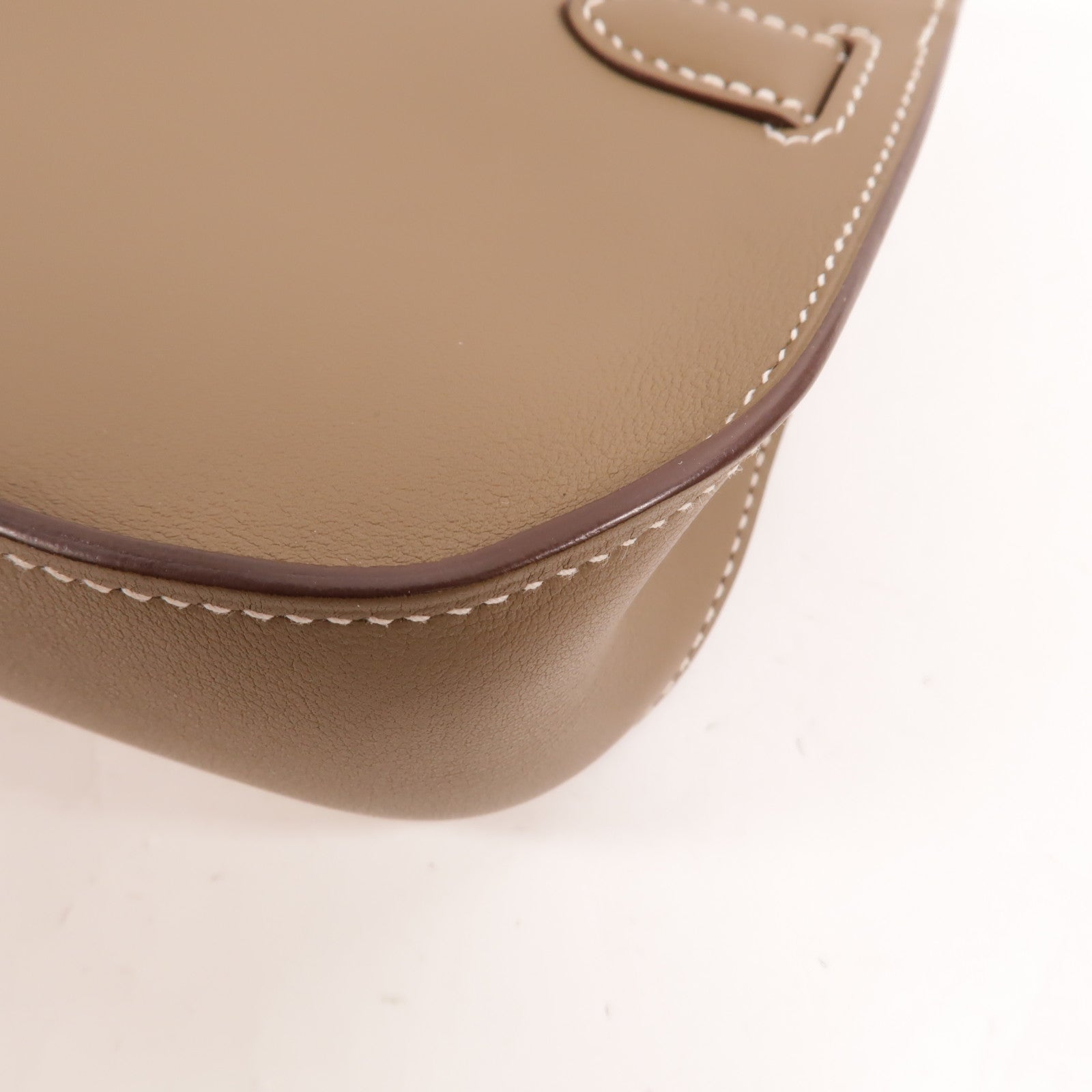 HERMES Swift皮革Jypsiere Mini肩背袋Etoupe